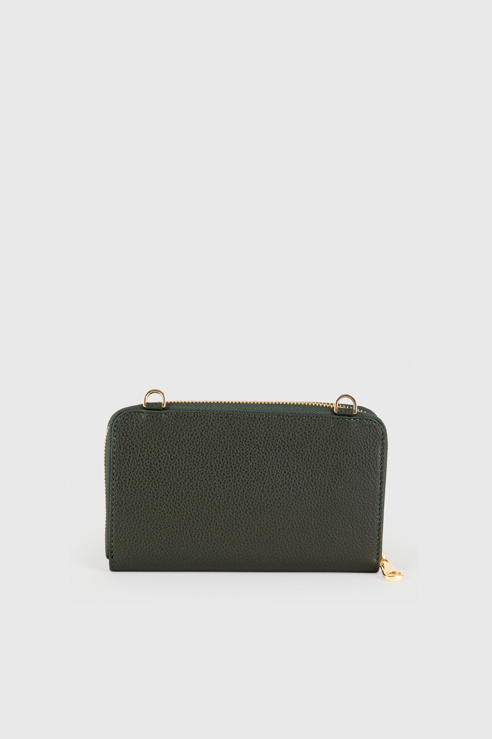 Viky Dark Green Women's Wallet with Shoulder Strap - 3