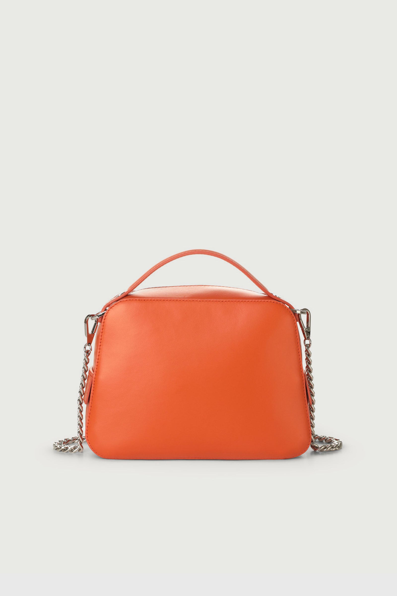 Orciani Mini Bag Chéri Vanity Pelle Arancio - 3