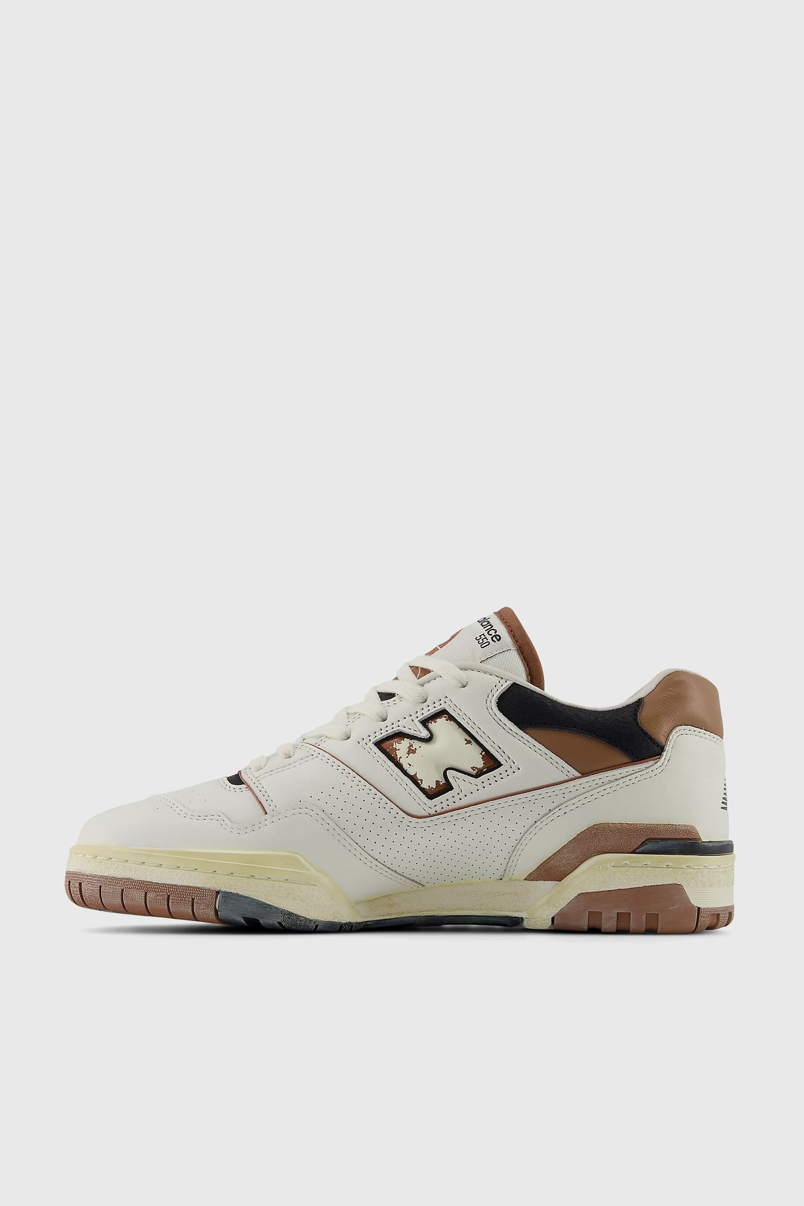 New Balance 550 Brown Synthetic Sneaker - 6