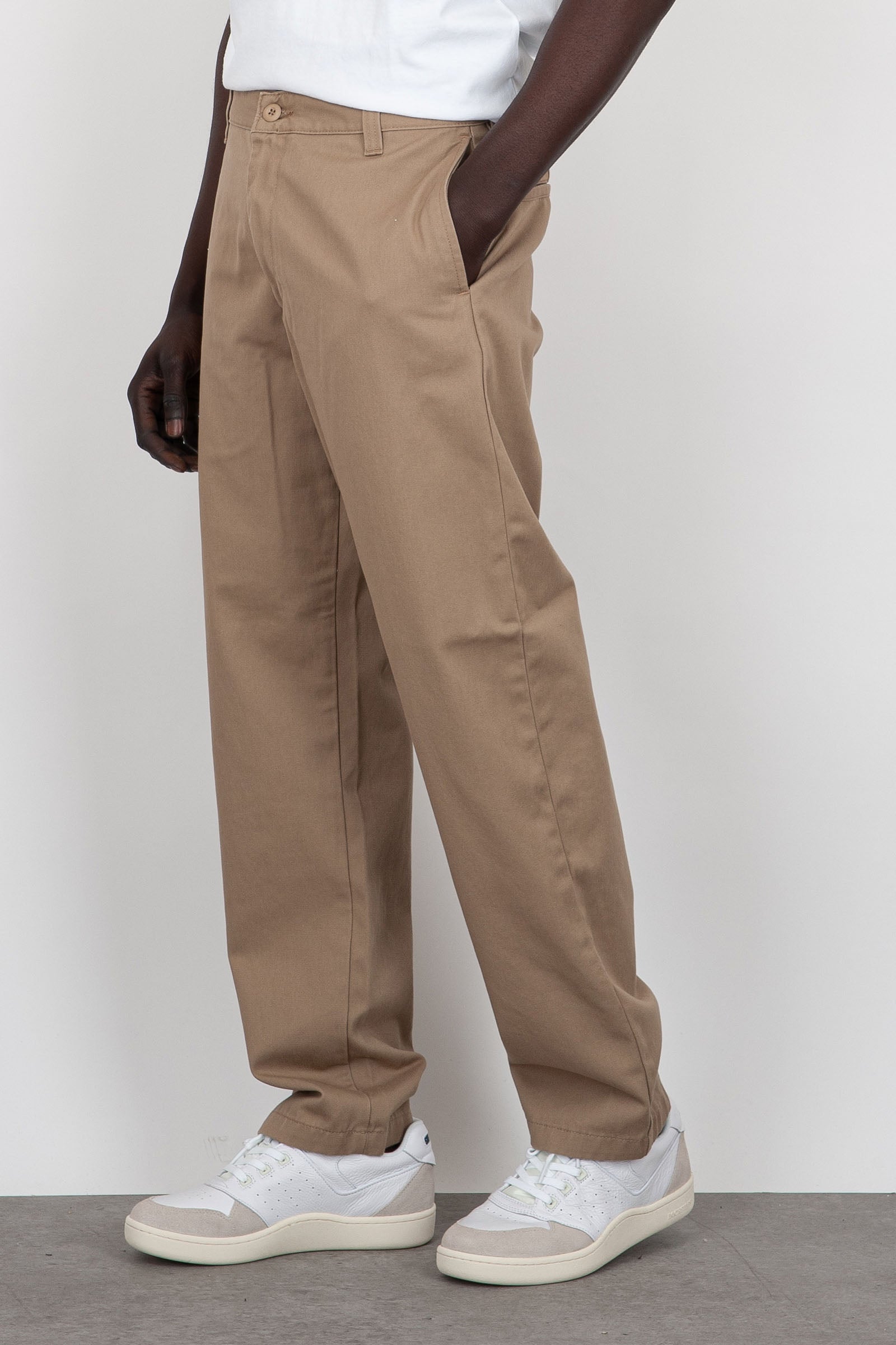 Carhartt WIP Pantaloni Calder Cotone Beige - 4