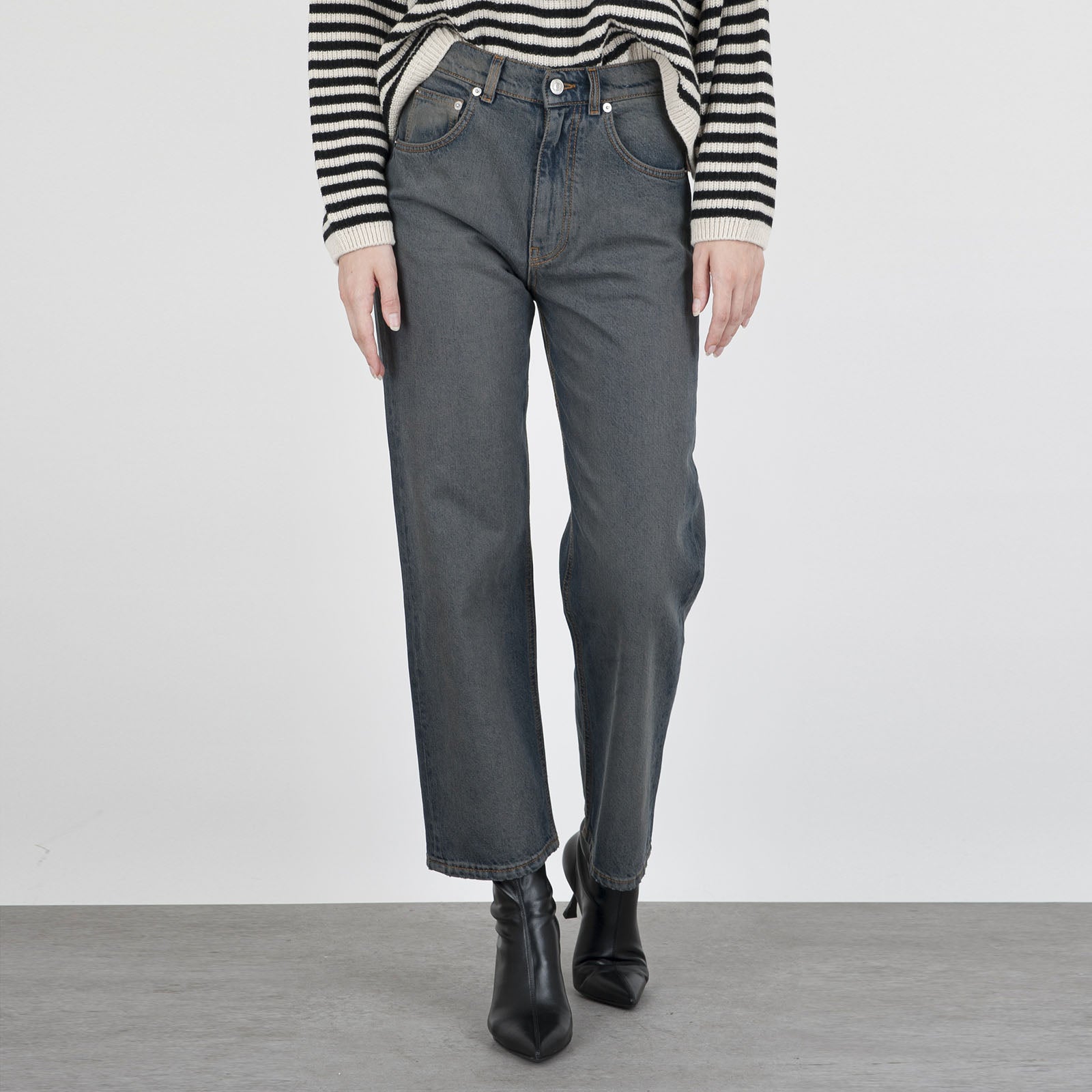 Uma Regular Jeans Grey Woman - Grifoni GJ24201491T072 - 7