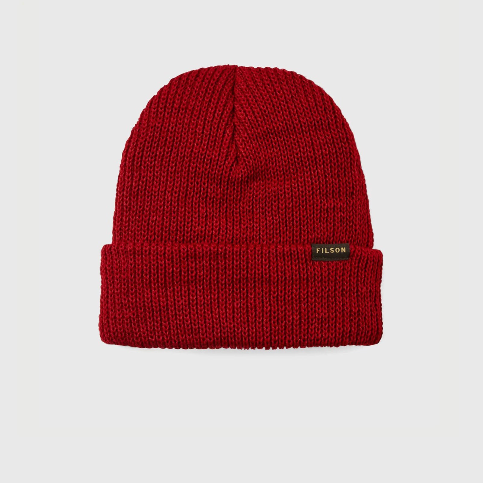 Filson Watch Synthetic Wool Cap Red - 2