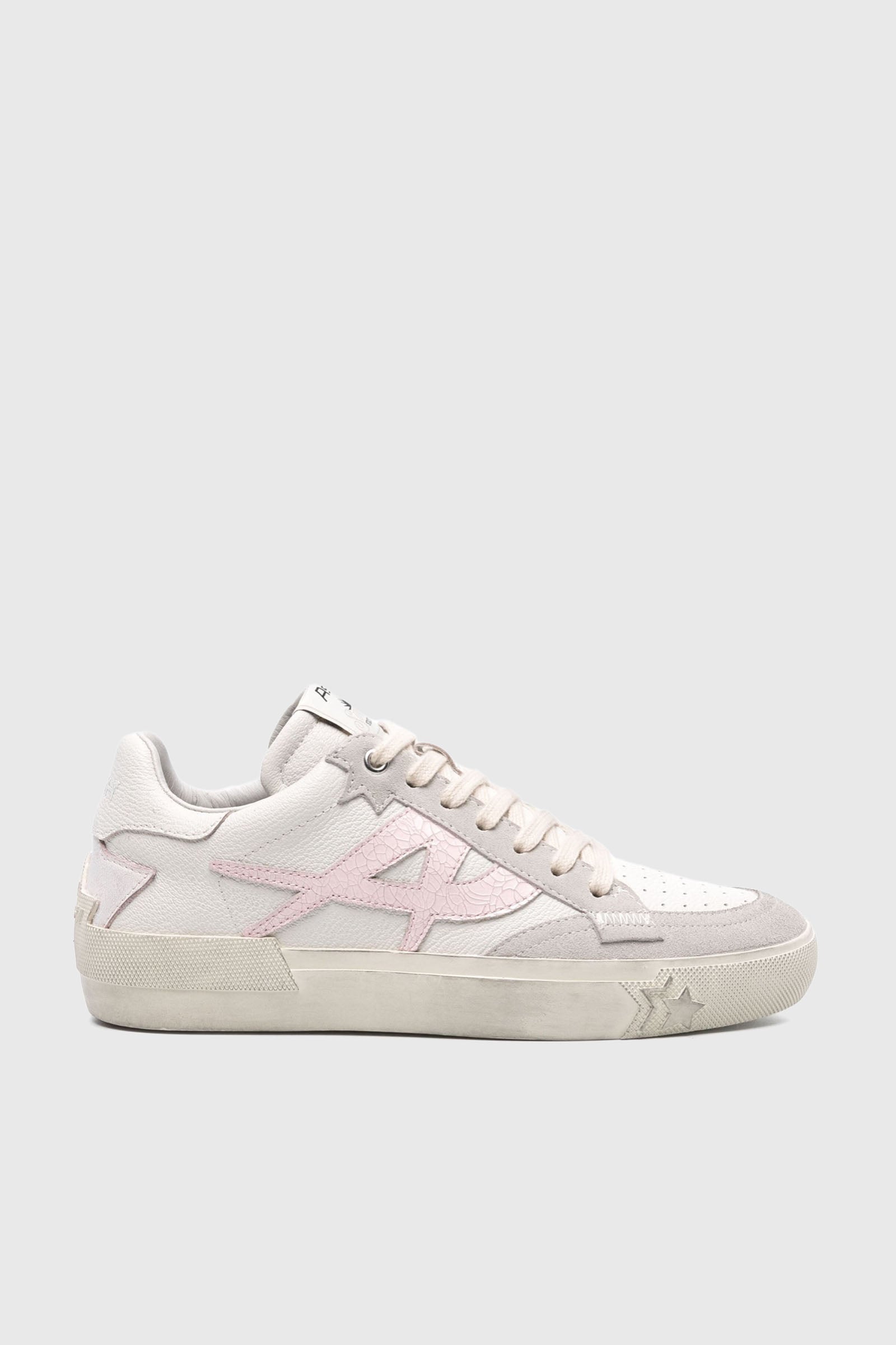 Ash Sneaker Moonlight Synthetic White/Pink - 1