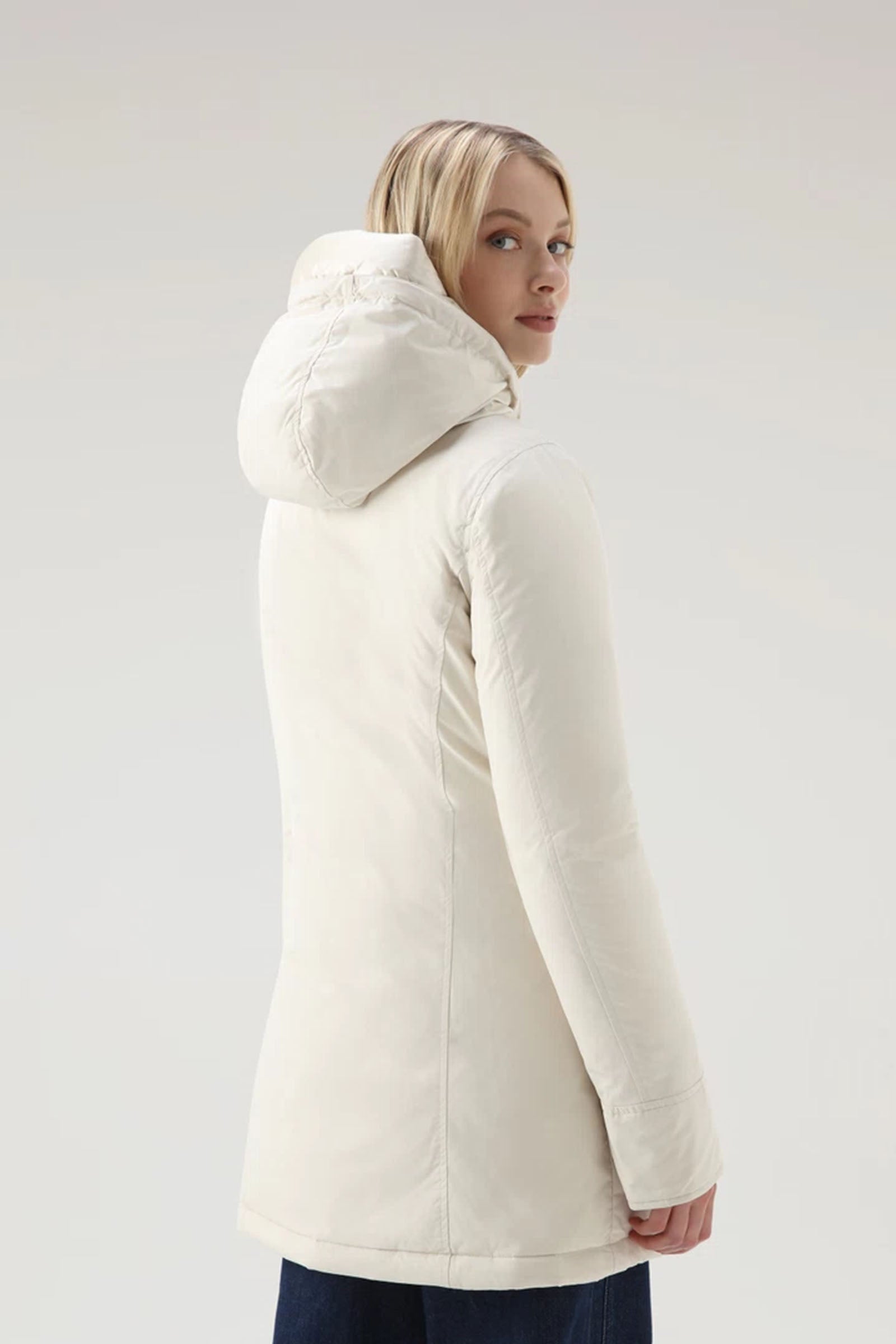 Woolrich Arctic Parka Luxury Bianco Donna - 3