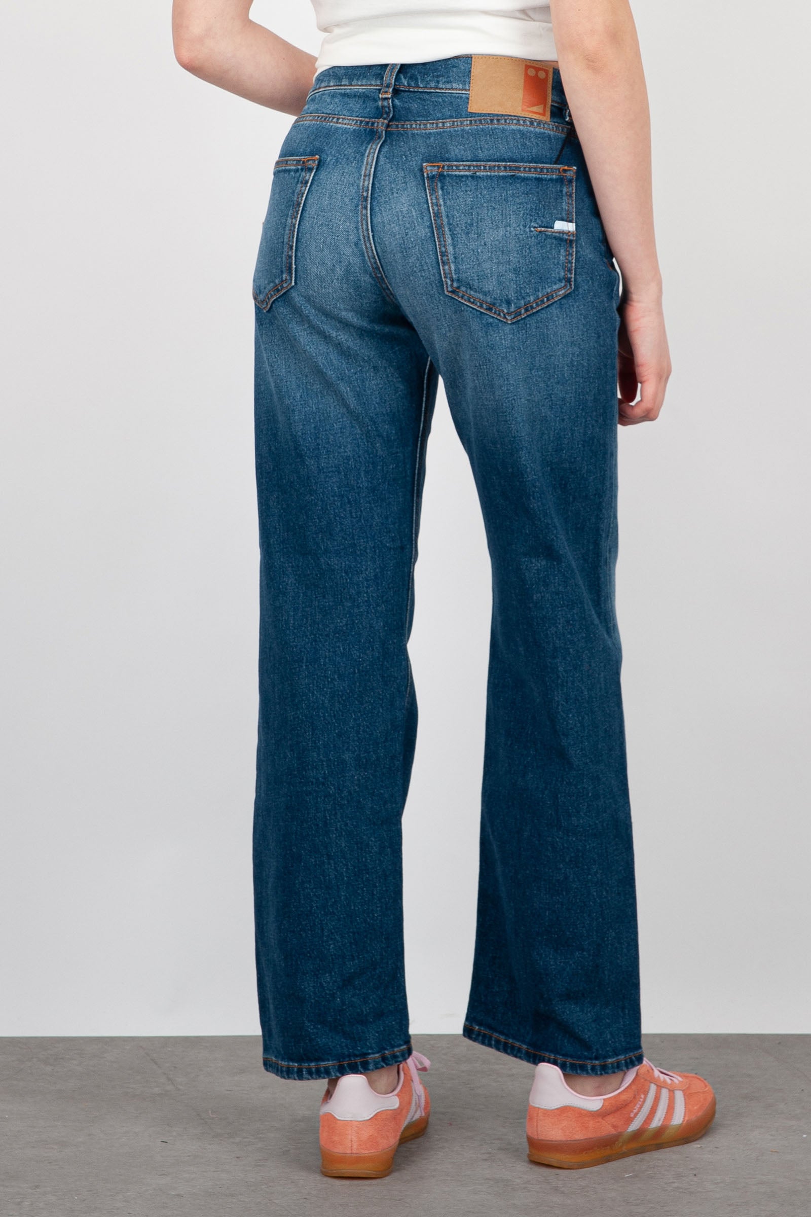 Grifoni Jeans Zoe Medium Blue Denim - 5