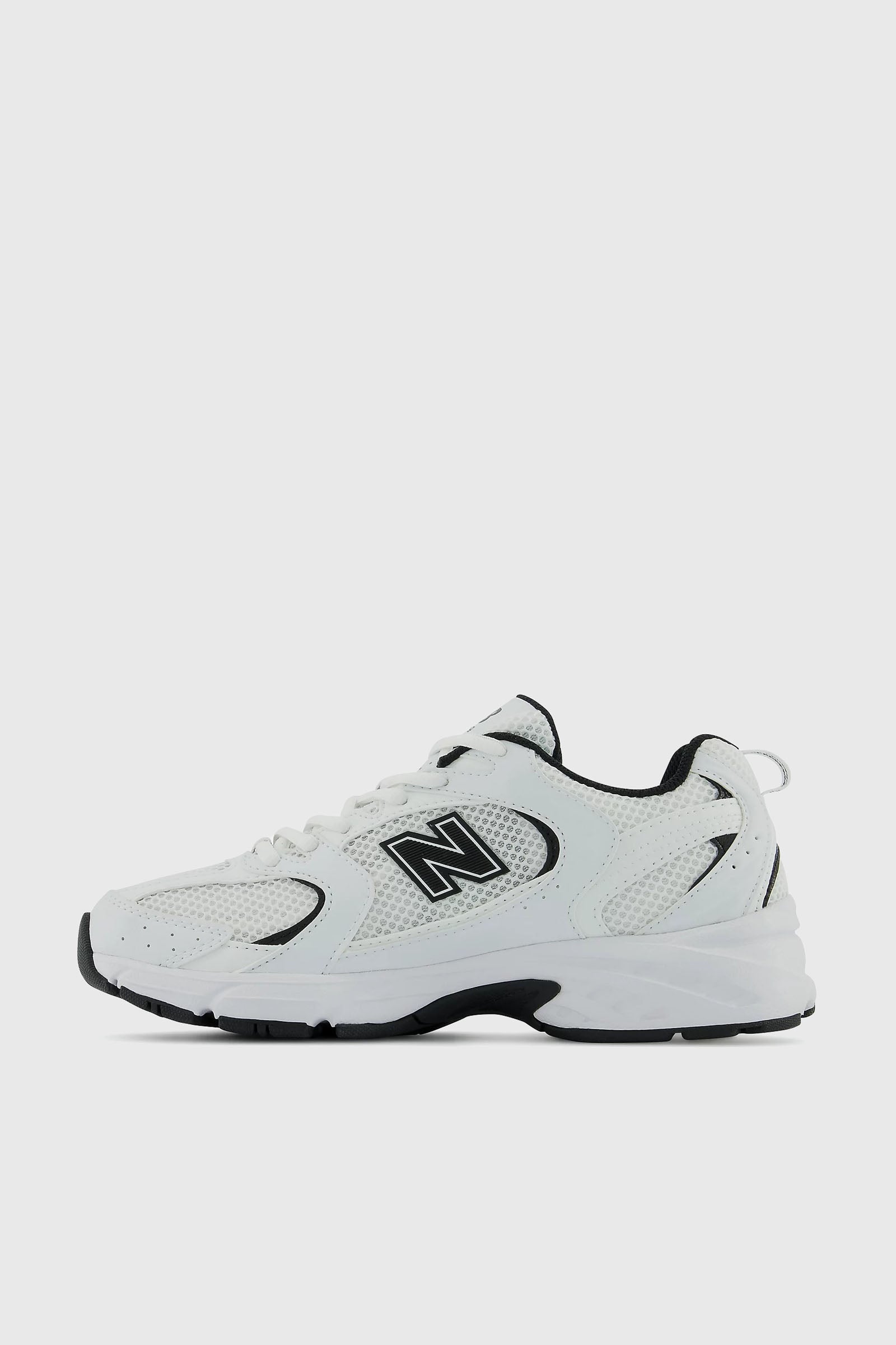 New Balance 530 Synthetic White Sneaker - 5
