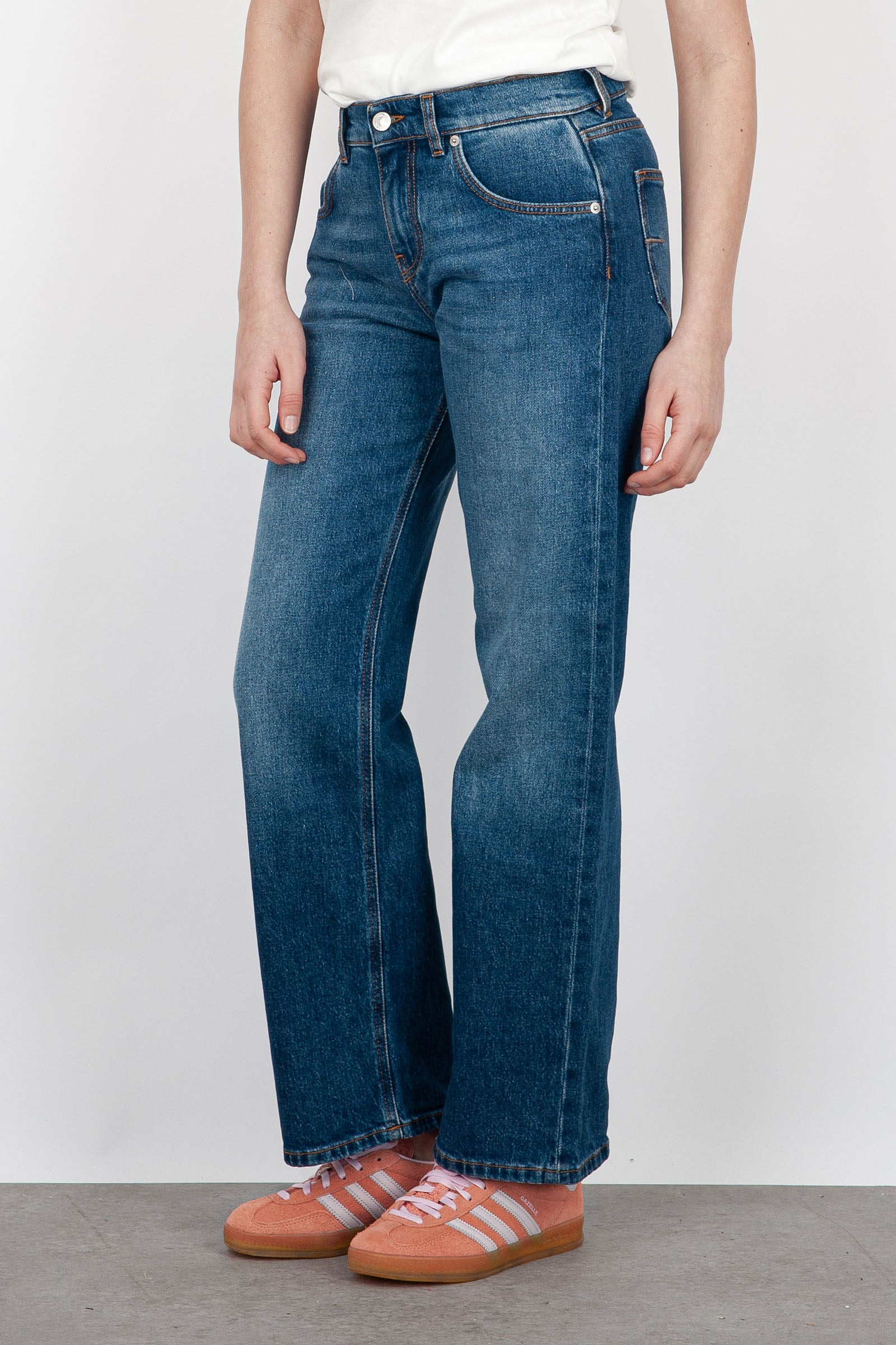 Grifoni Jeans Zoe Medium Blue Denim - 1