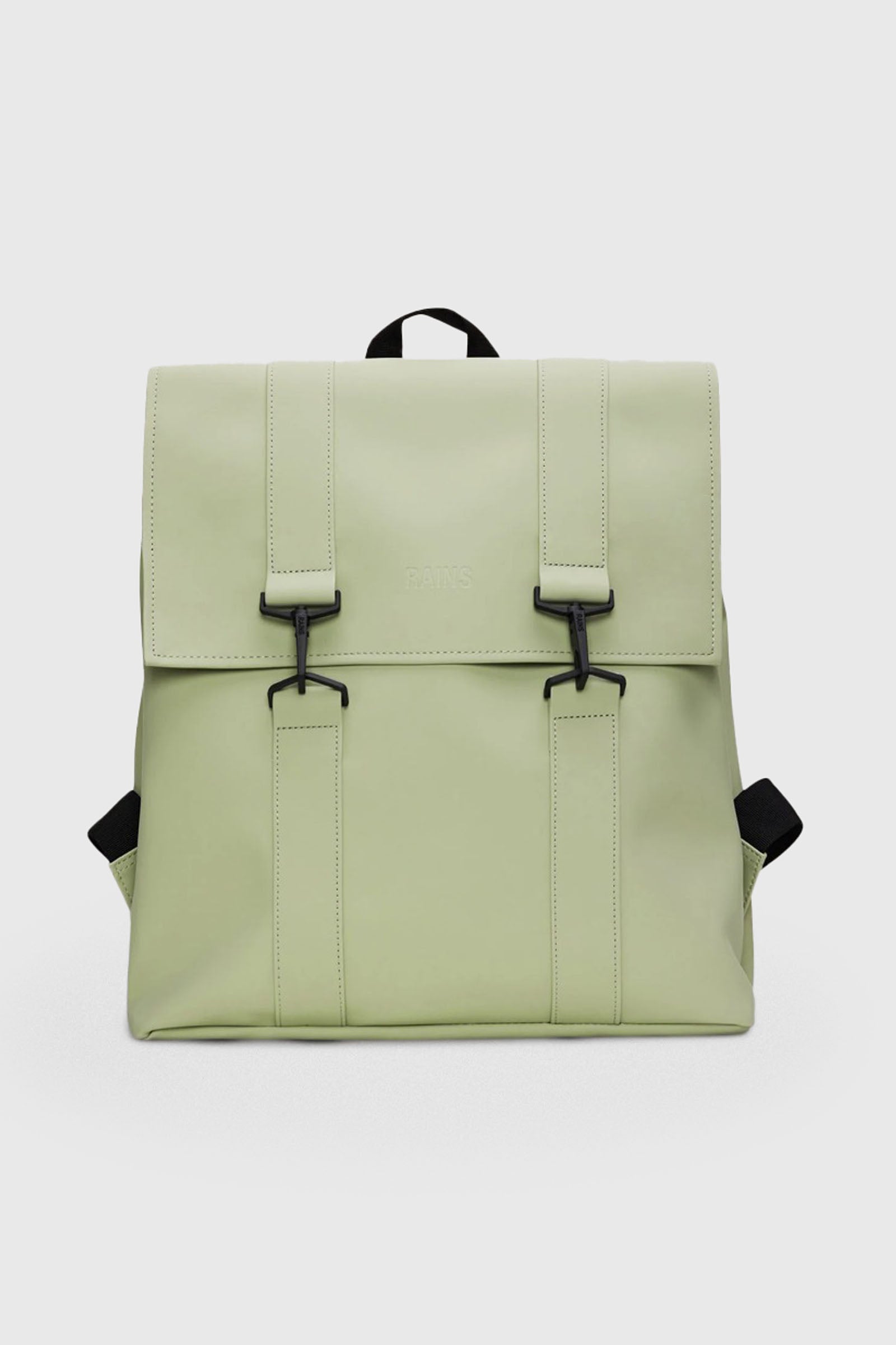 Rains Backpack MSN Bag Synthetic Light Green - 1