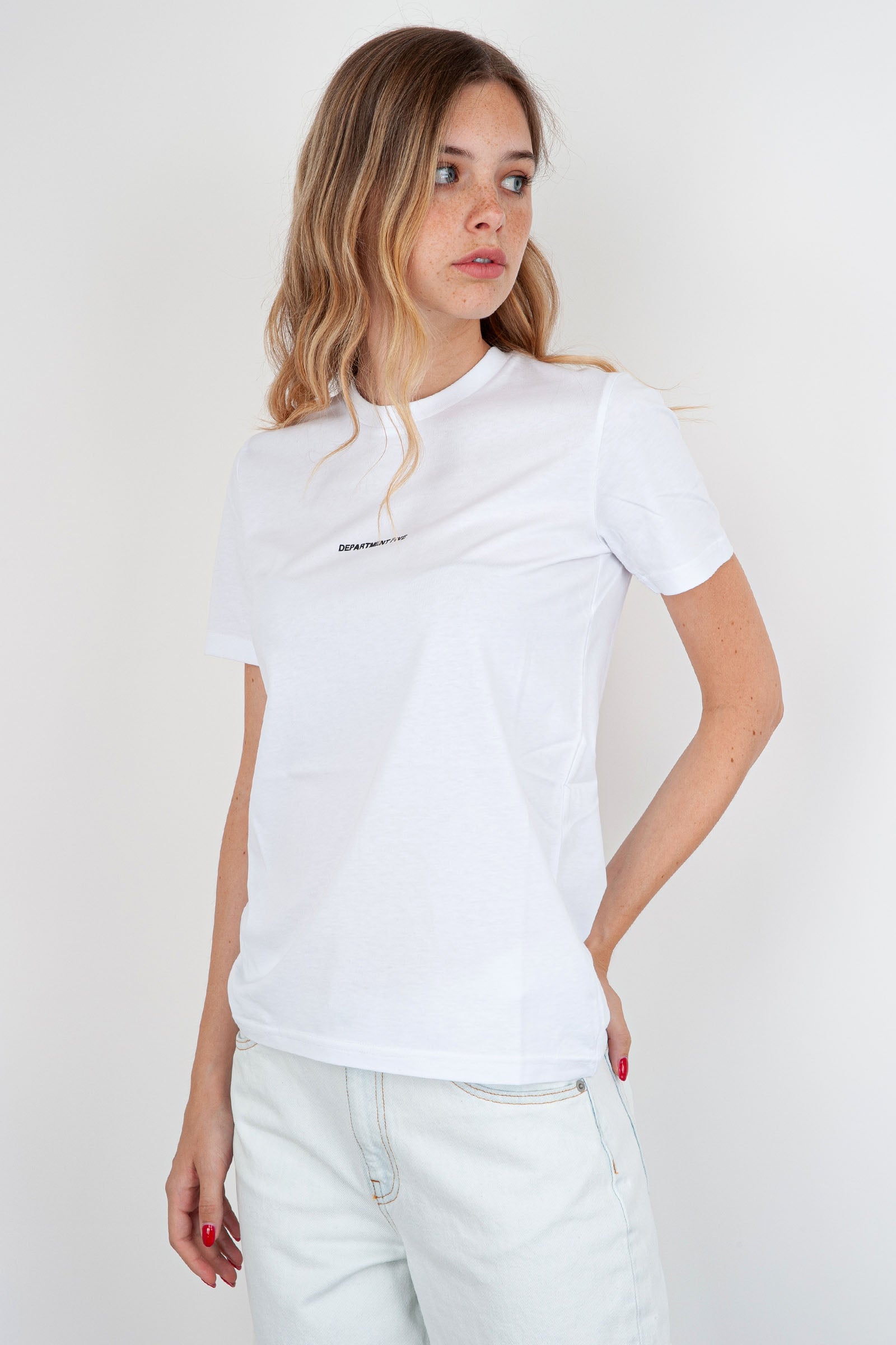 T-shirt Girocollo Fleur Bianco Donna - 3