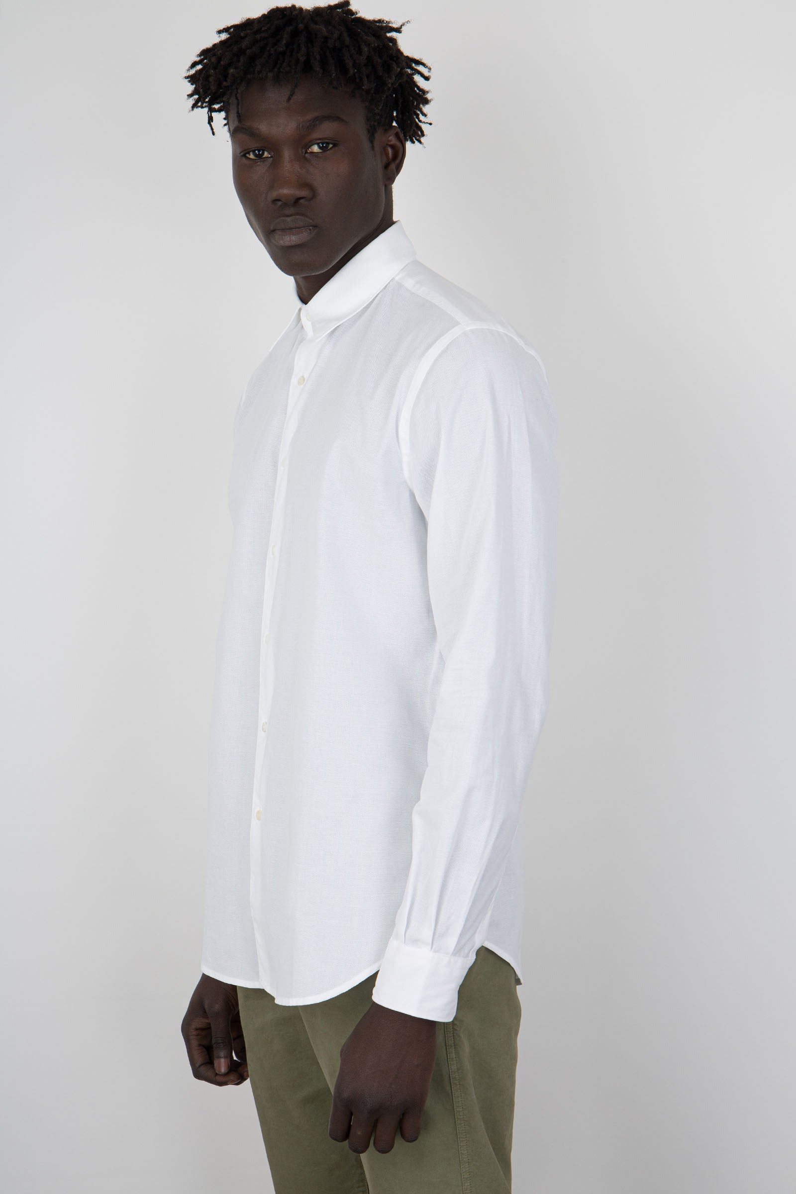 Aspesi Camicia Comma Bianco Uomo - 1