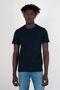 T-Shirt Julien Blu Uomo majestic filatures