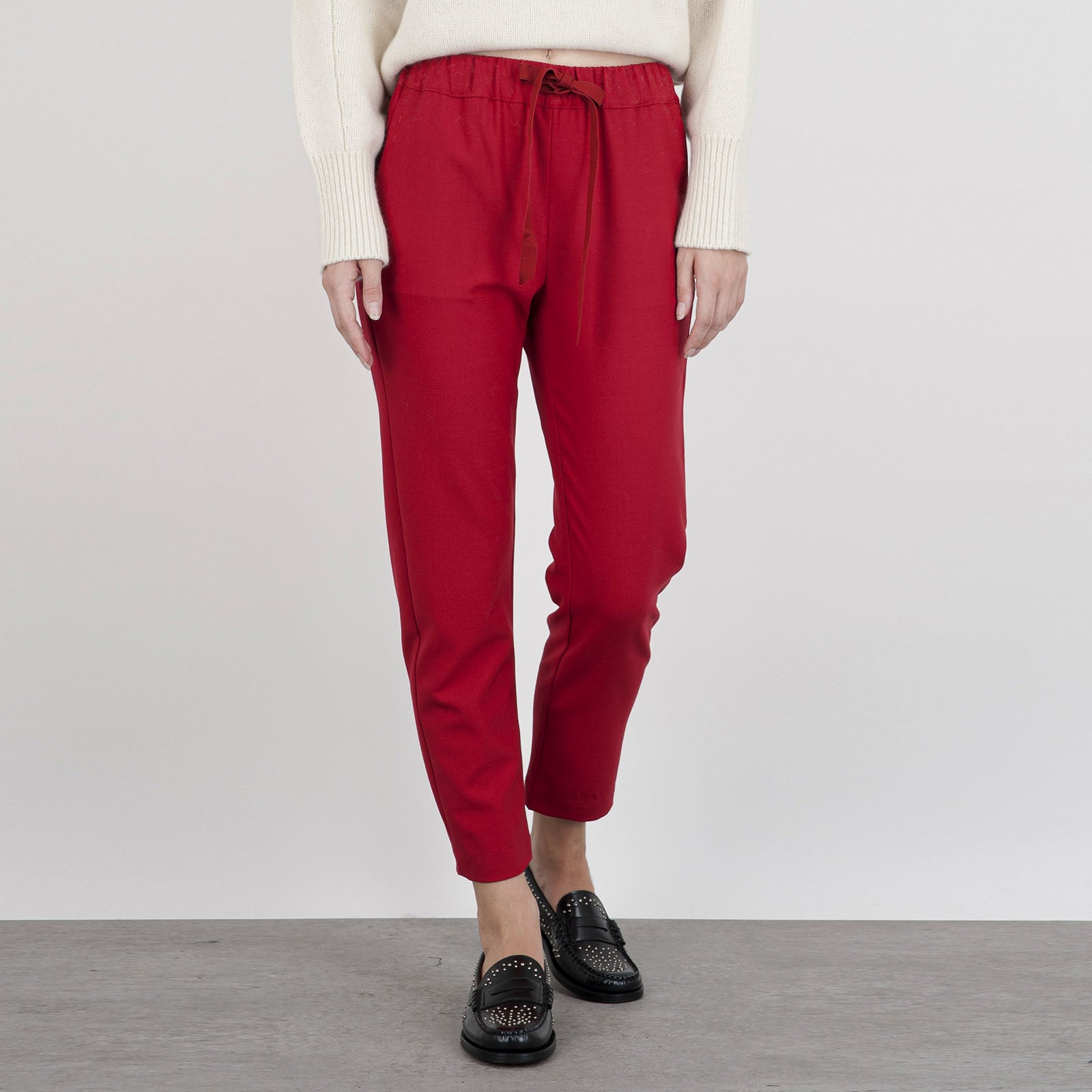 Semicouture Pantalone Buddy Rosso Donna Y3WI18D15 - 6