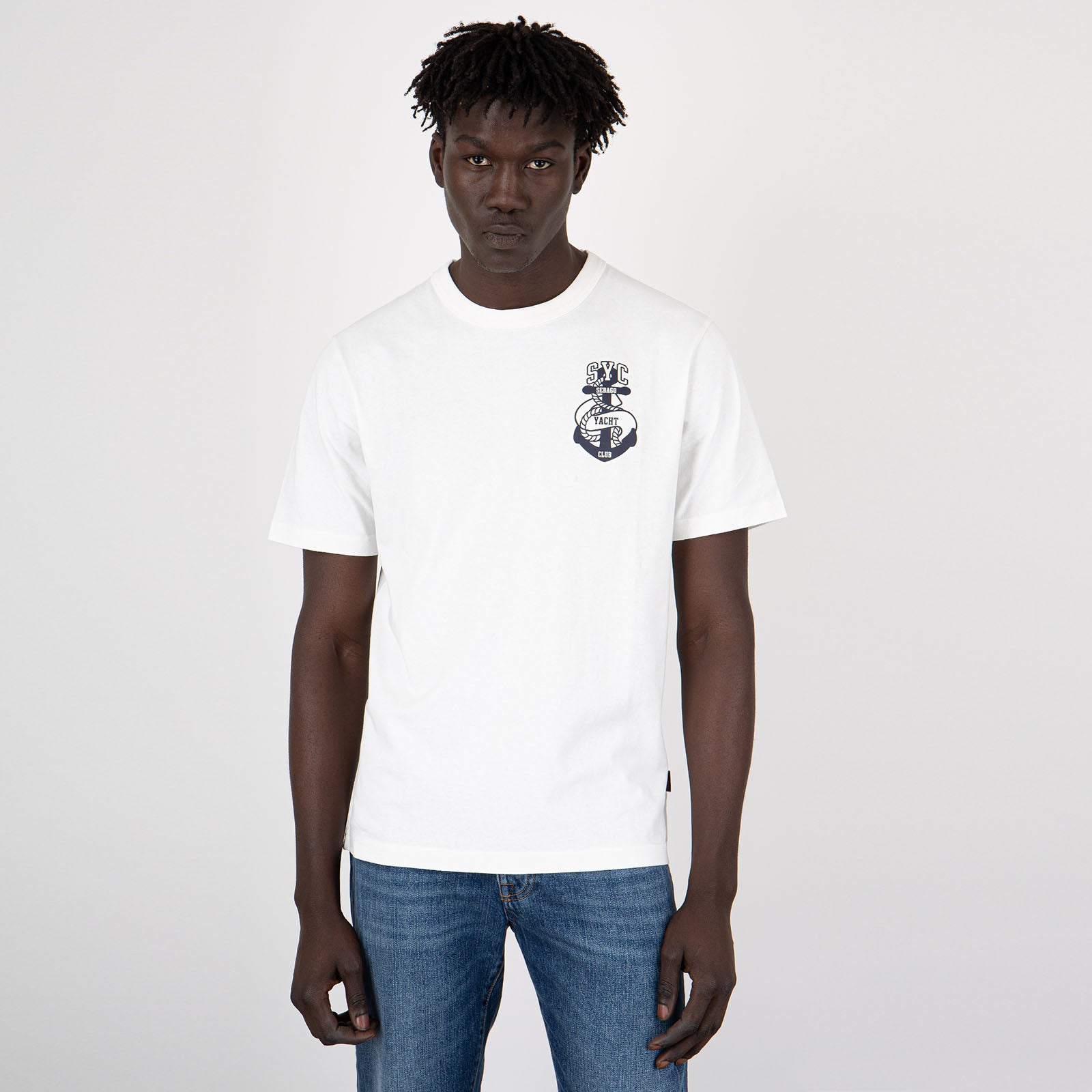 Sebago T-shirt Exeter Bianco Uomo - 6