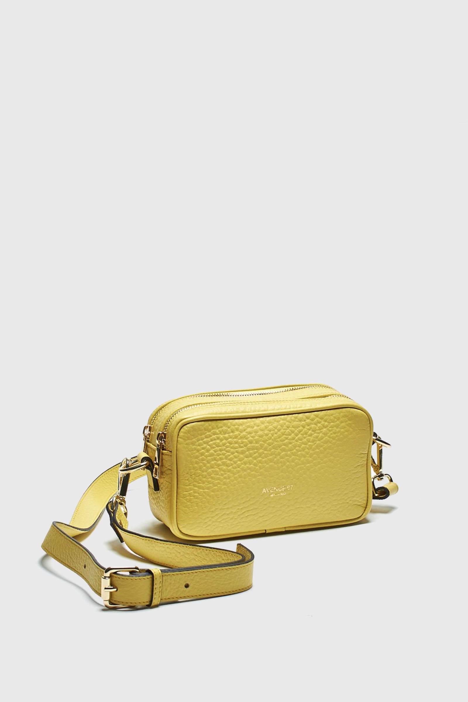 Avenue 67 Gabrielle Leather Bag Yellow - 3
