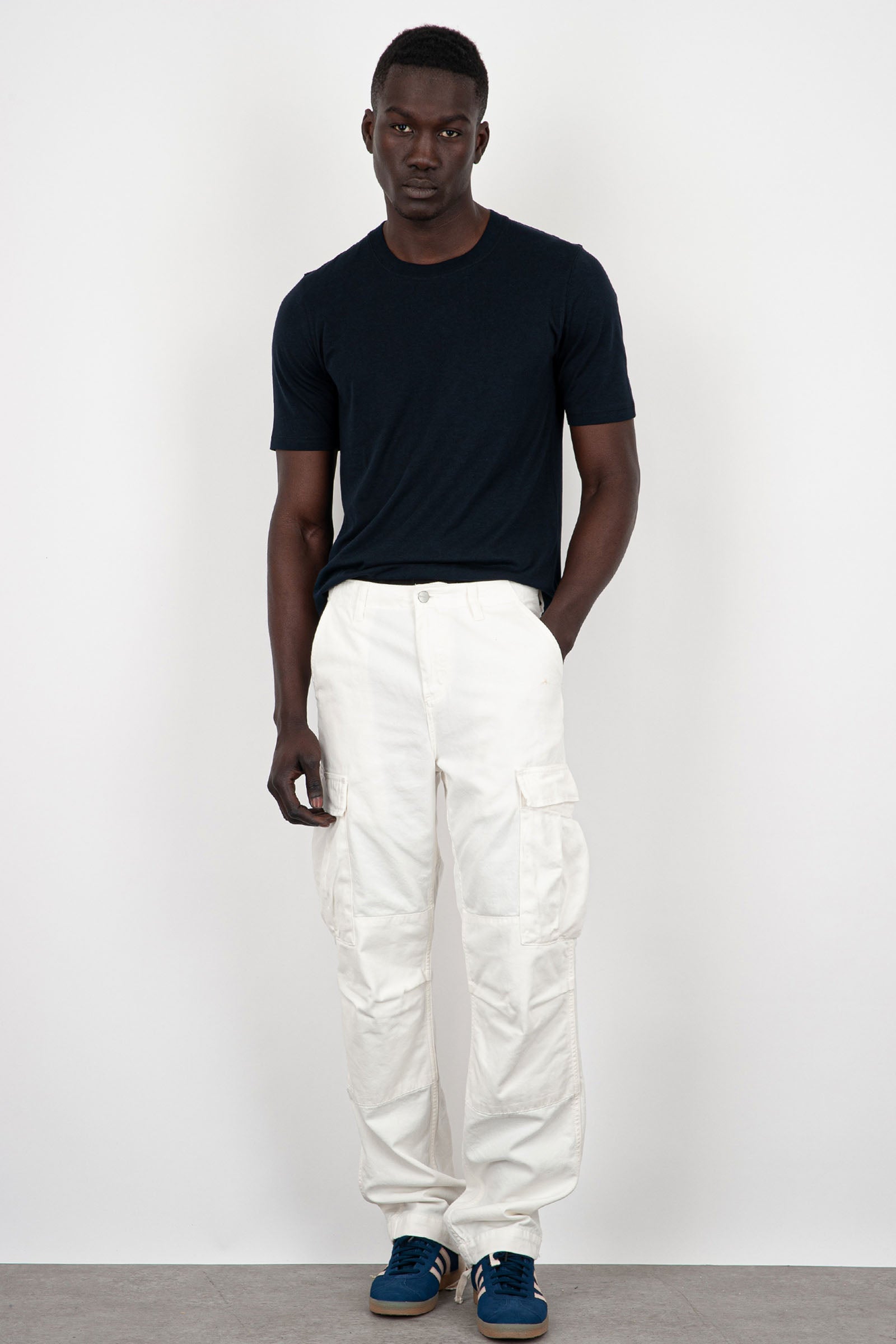 Carhartt WIP Regular Cargo Pants Cotton White - 8