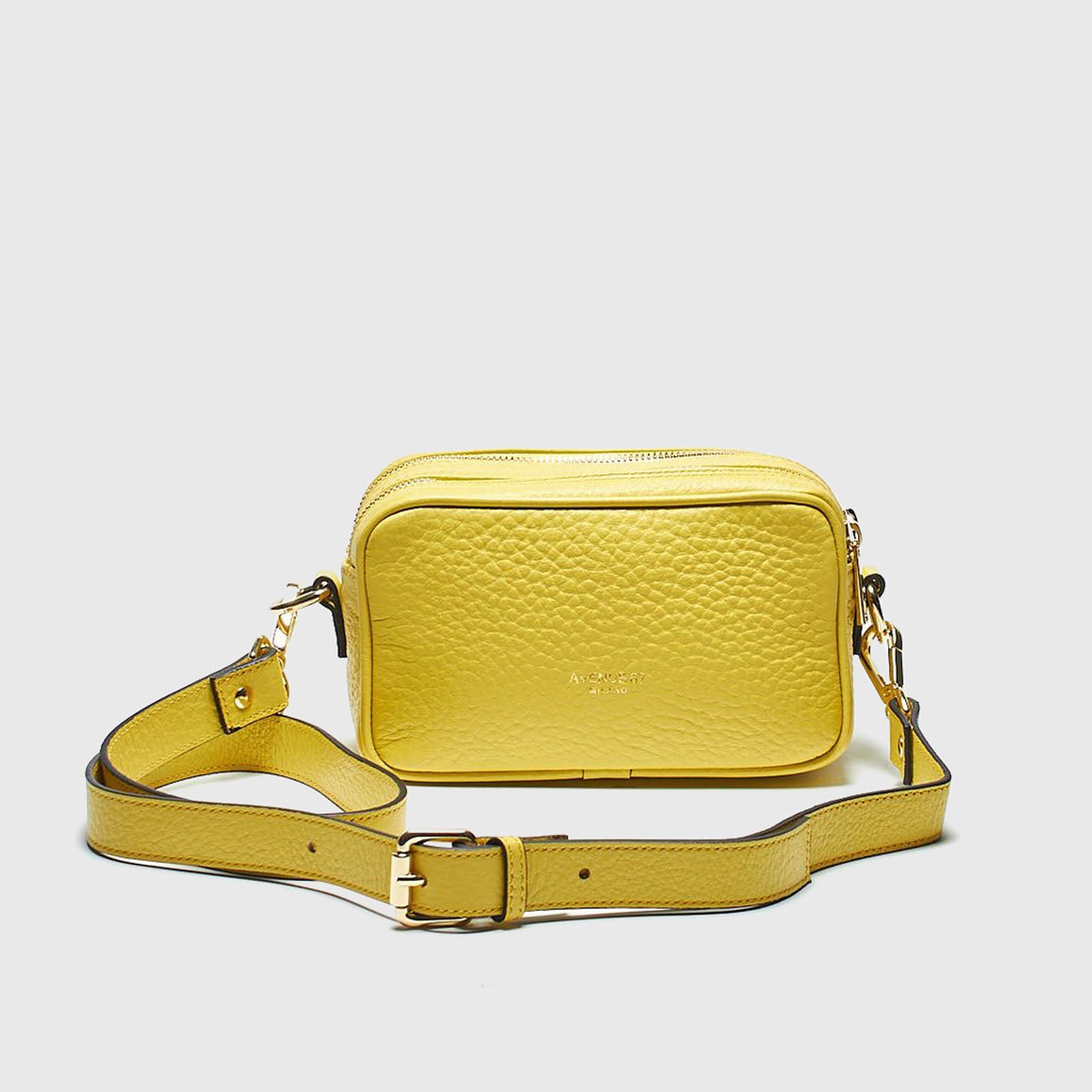 Avenue 67 Gabrielle Leather Bag Yellow - 6