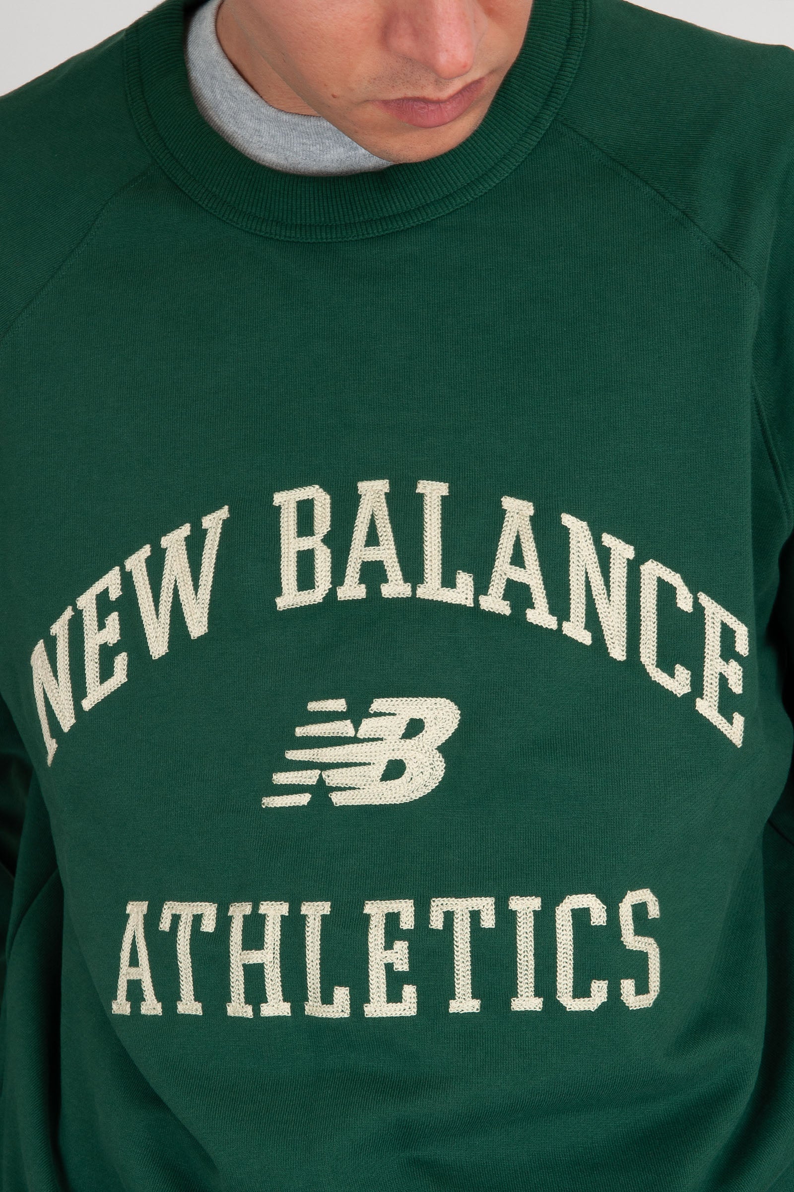 New Balance Athletics VarsityGreen Cotton Sweatshirt - 6