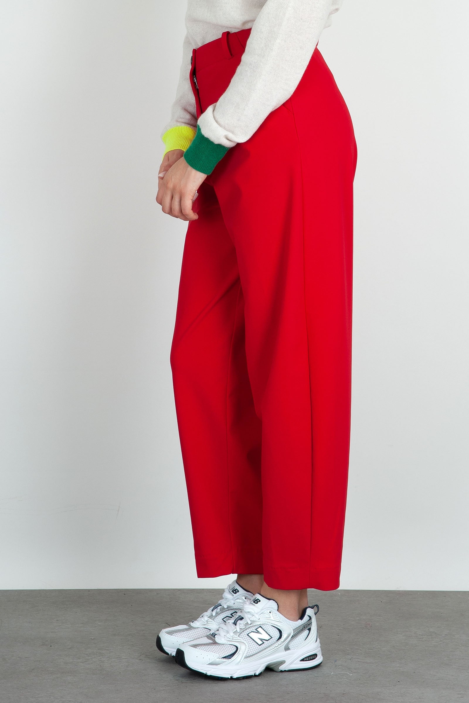 RRD Winter Joaine Trousers Red Synthetic Material - 4
