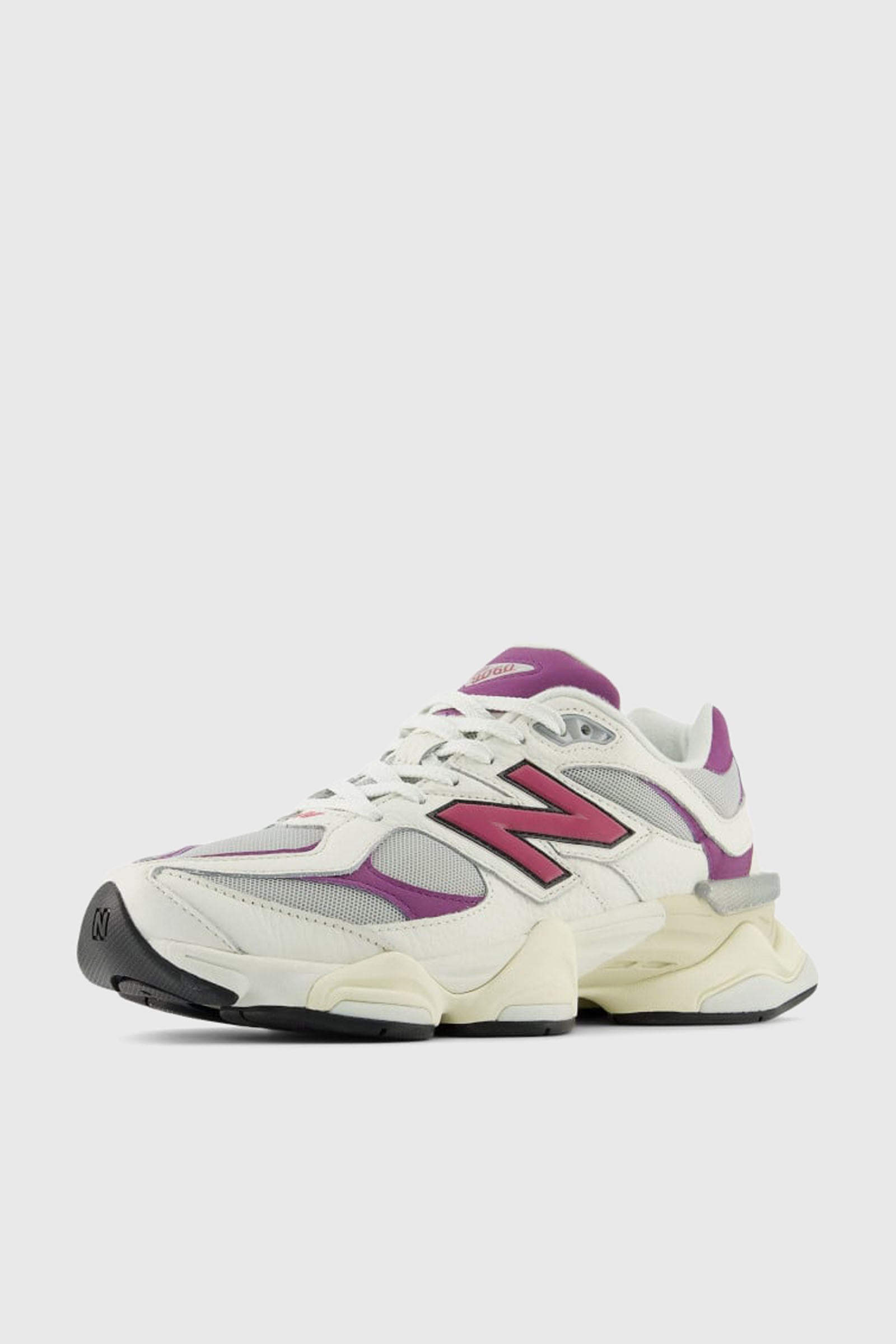 New Balance Sneakers 9060 Synthetic White/Purple - 3