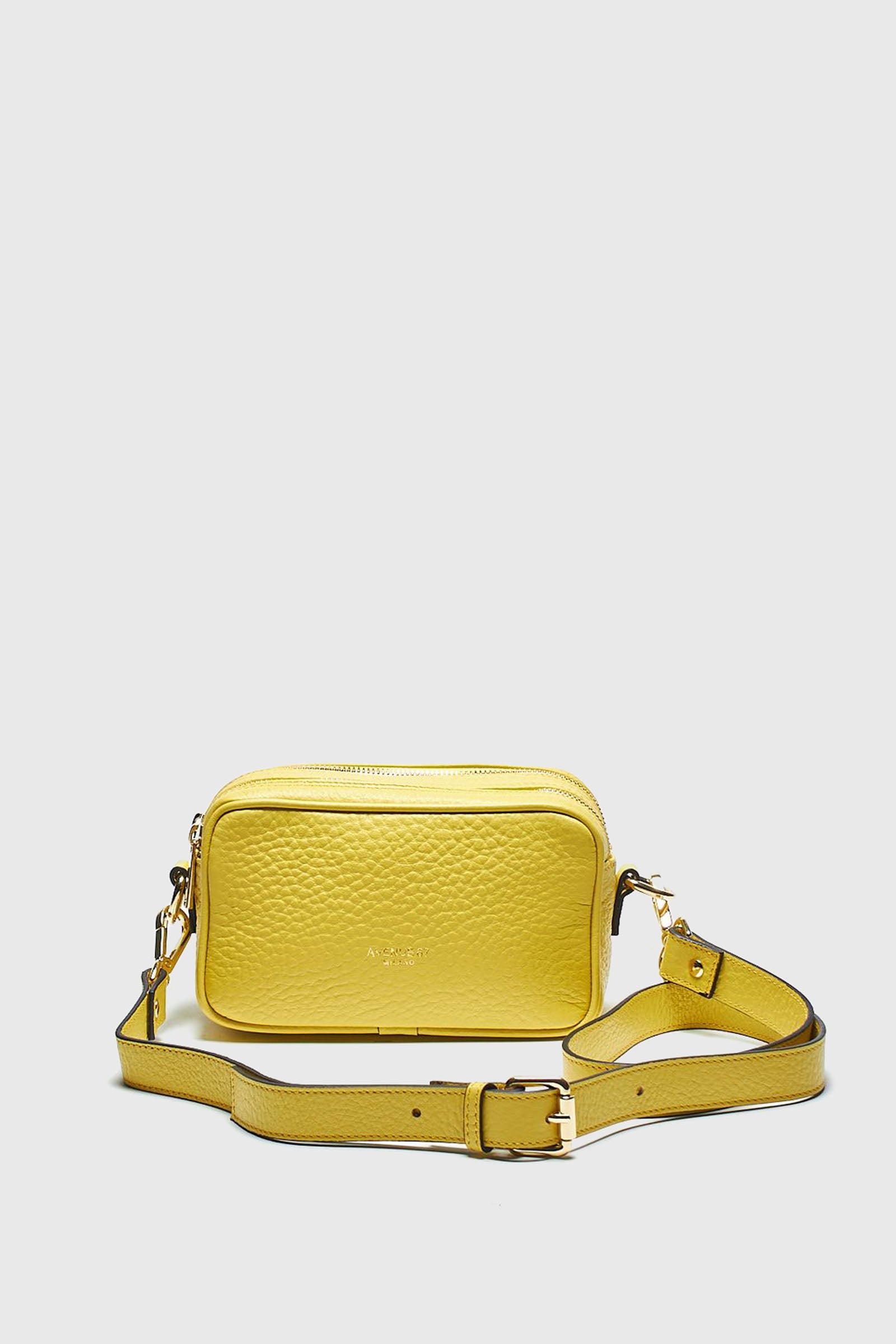 Avenue 67 Gabrielle Leather Bag Yellow - 1