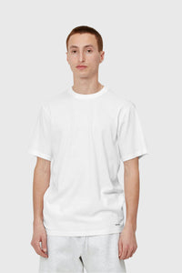 Carhartt WIP T-Shirt Standard Crew Neck Cotone Bianco carhartt wip