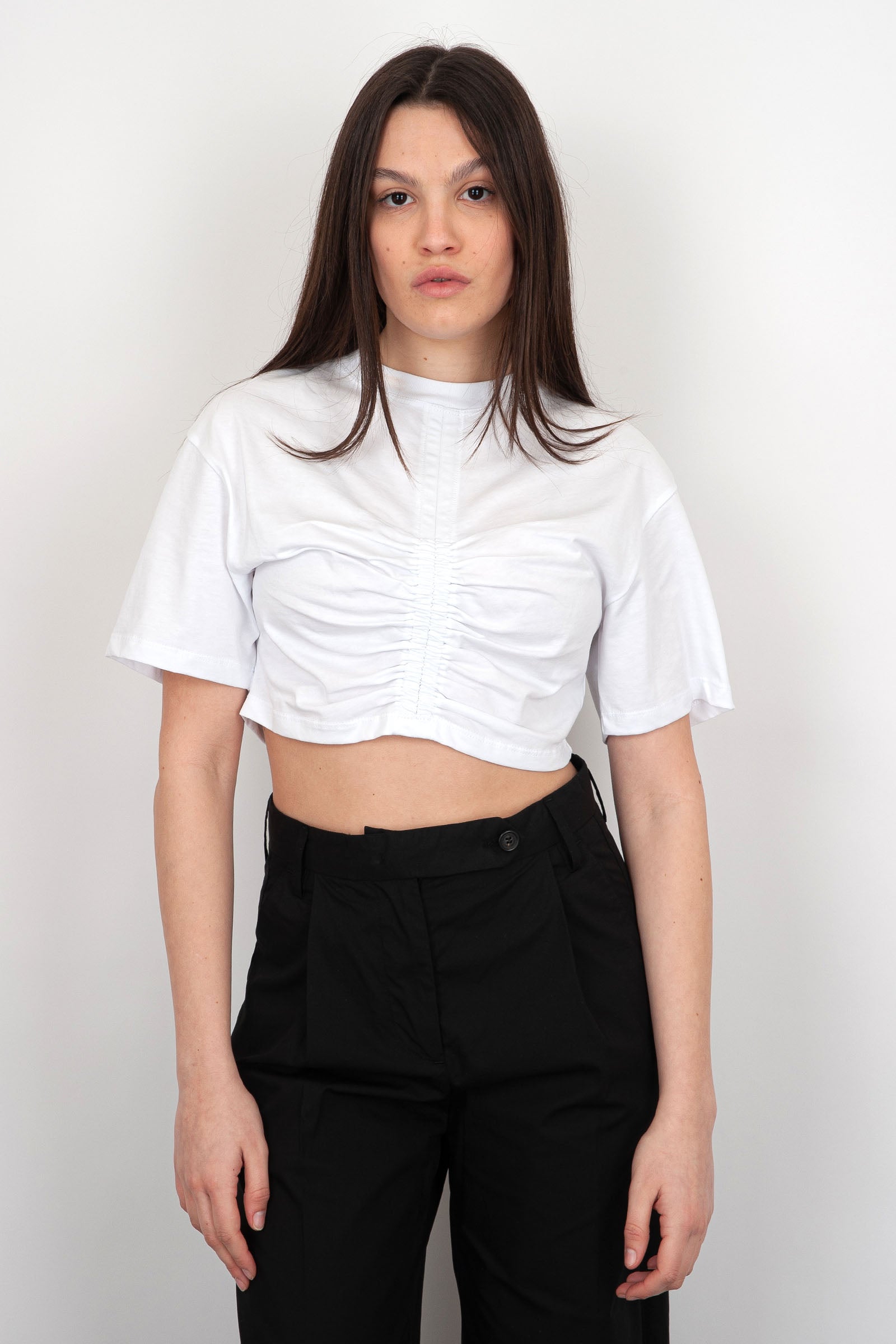 SemiCouture T-Shirt Kaisha Cotton White - 5