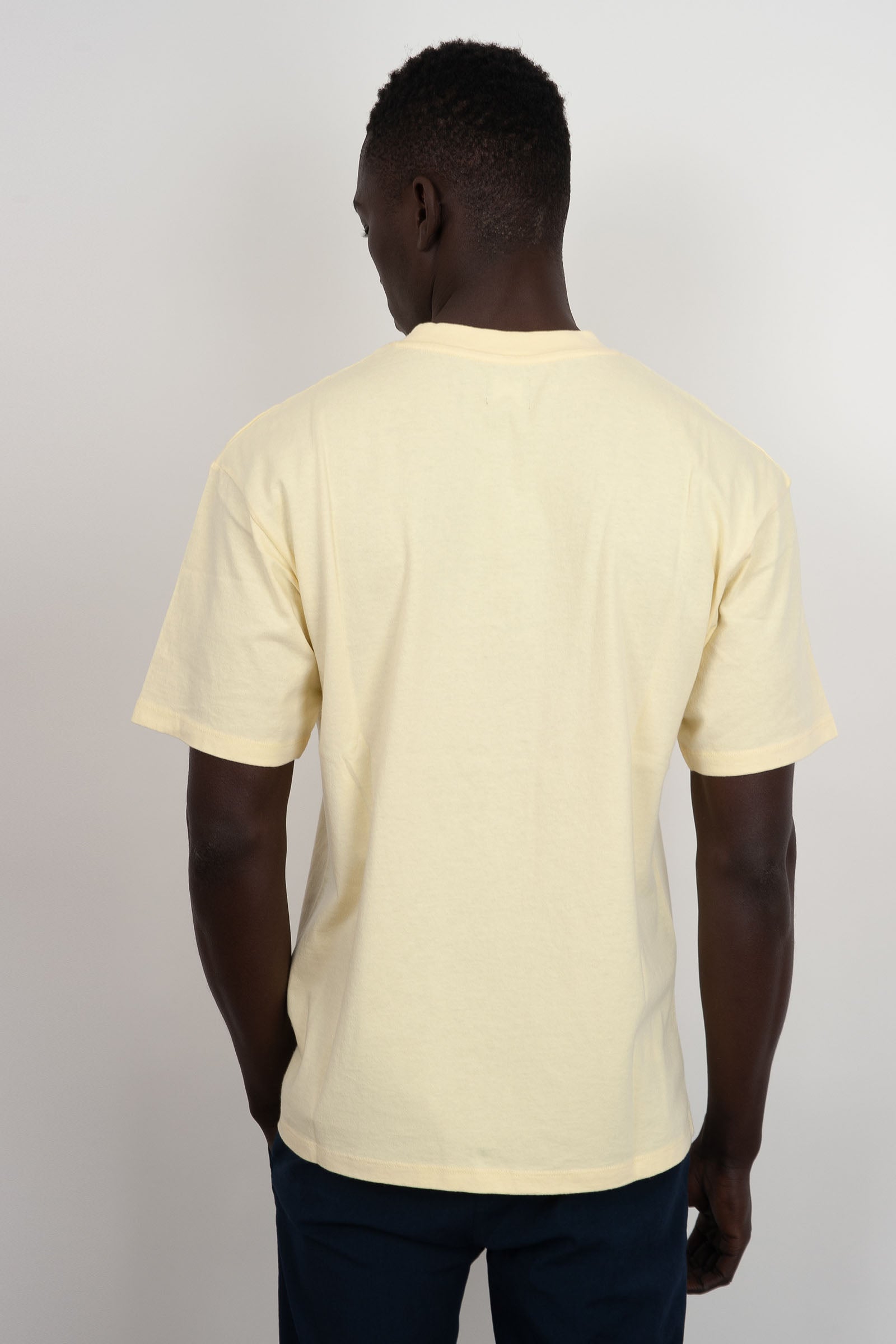 Edwin T-Shirt Sunset On Mt Fuji Cotton Yellow - 4