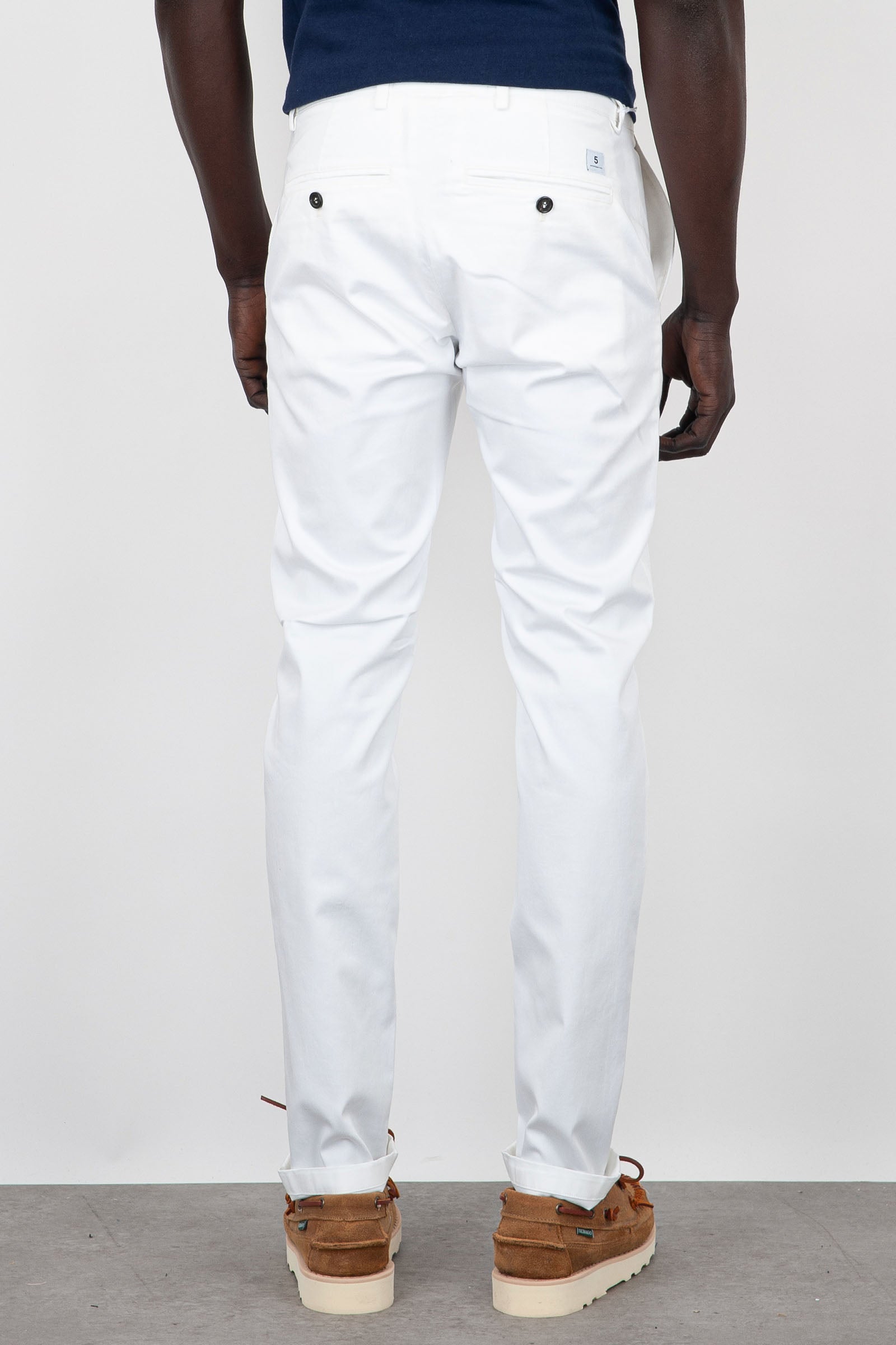 Department Five Mike Trousers Cotton White - 3