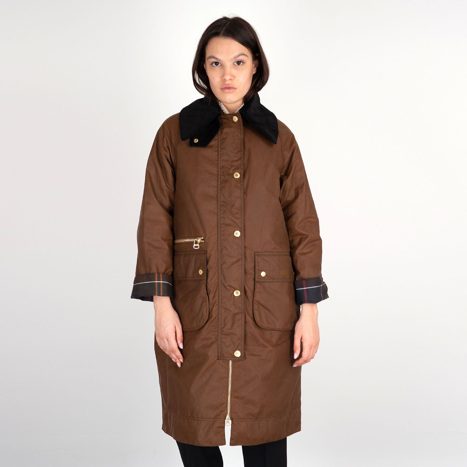 Barbour Townfield Wax Jacket Cuoio - 7