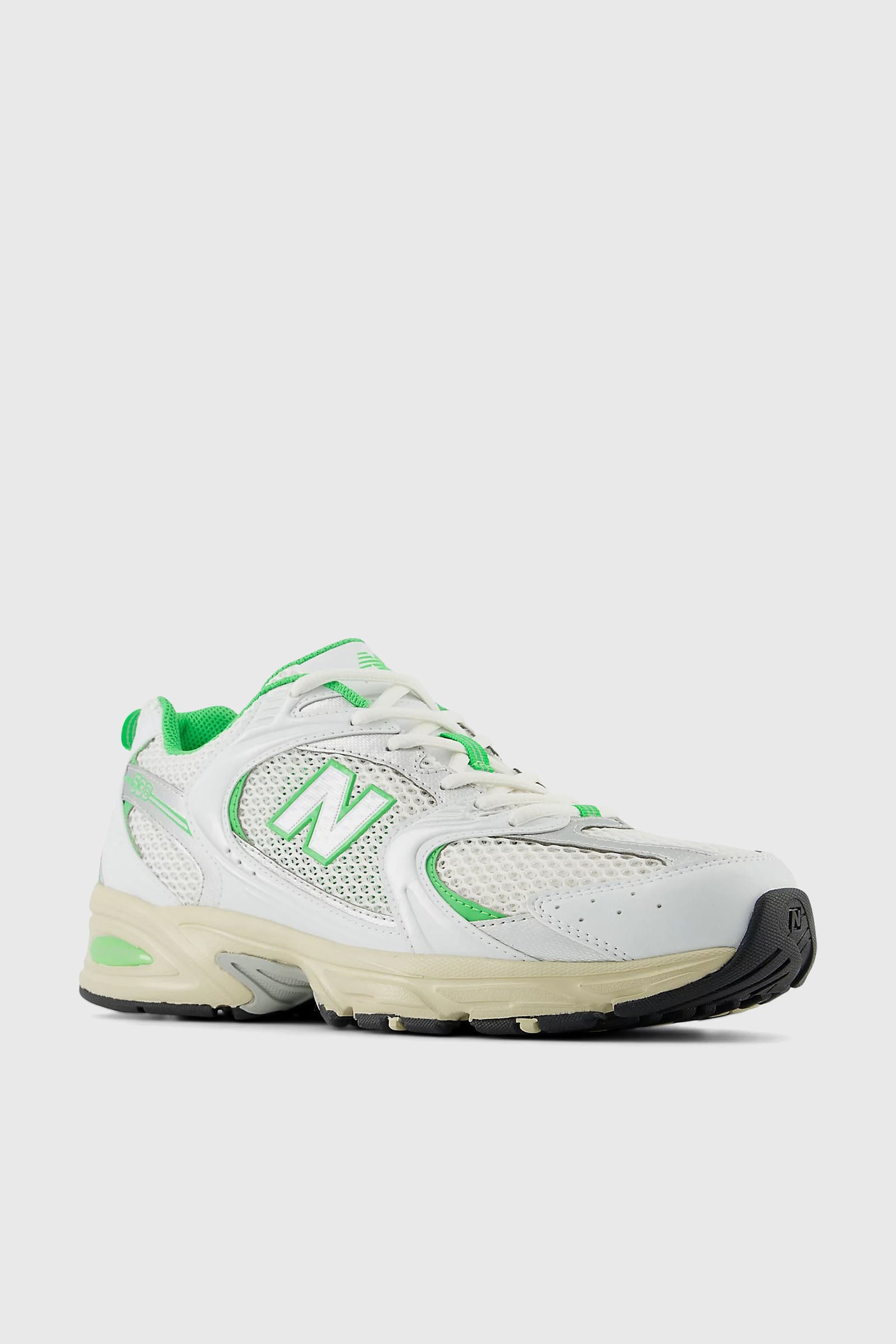 New Balance Sneaker 530 Synthetic White/Green - 2