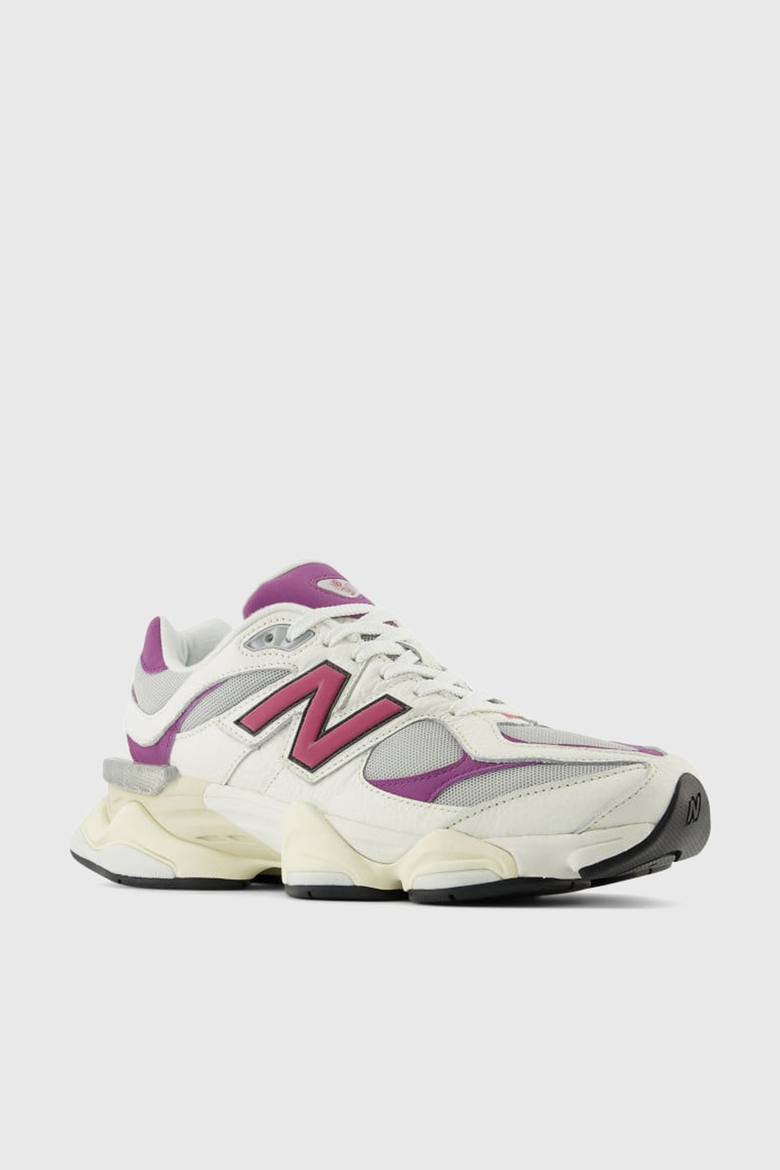 New Balance Sneakers 9060 Synthetic White/Purple - 2