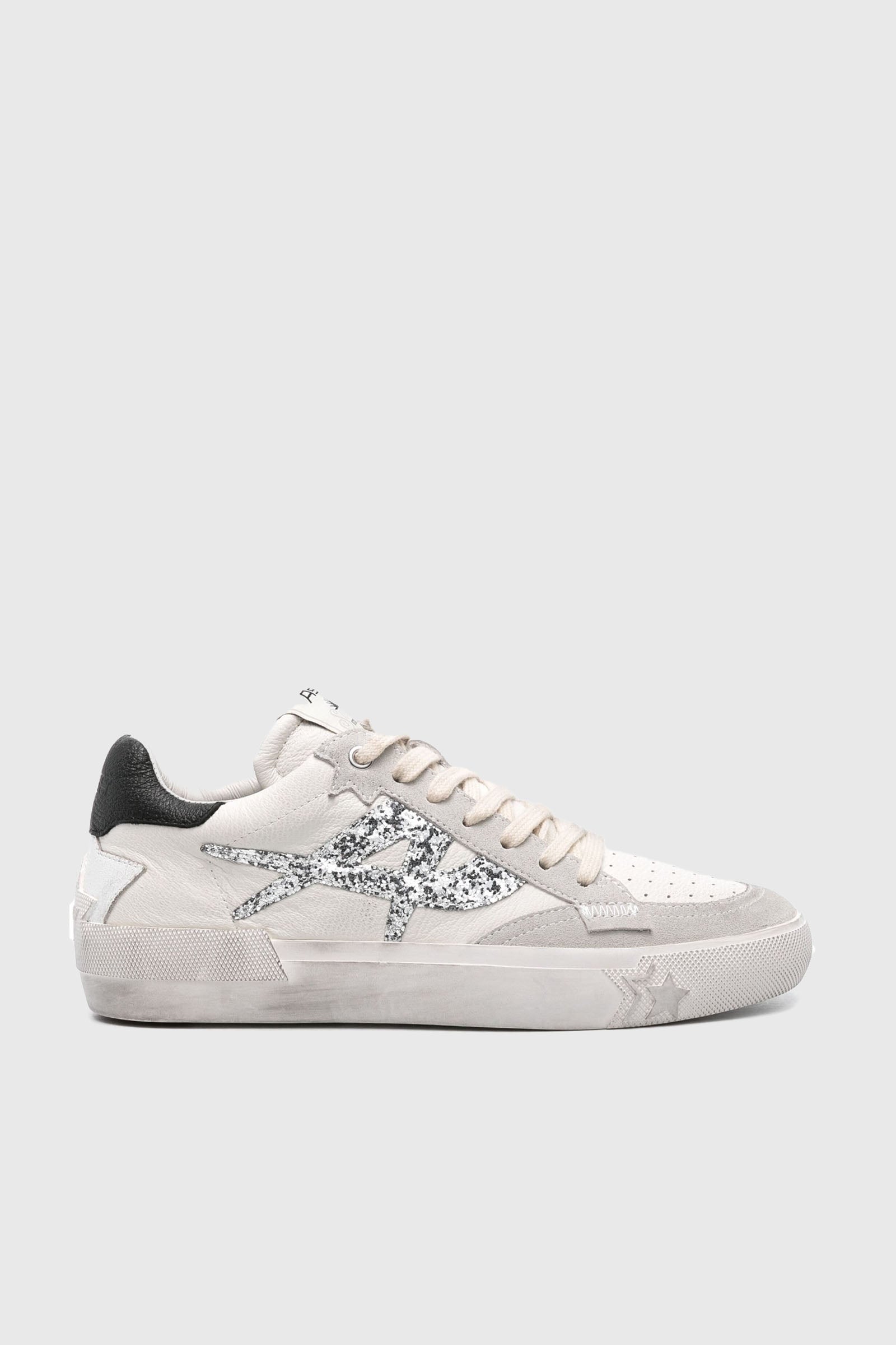 Ash Sneaker Moonlight Synthetic White/Silver - 1