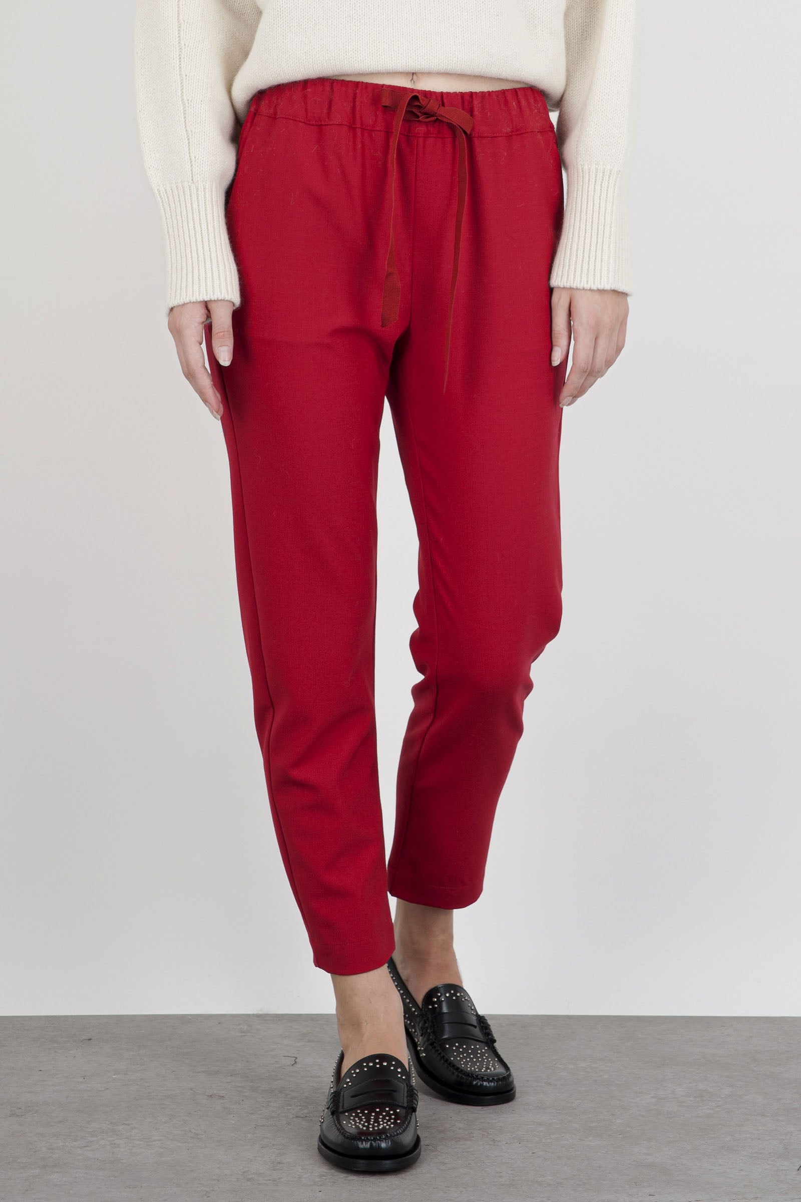 Semicouture Pantalone Buddy Rosso Donna Y3WI18D15 - 1