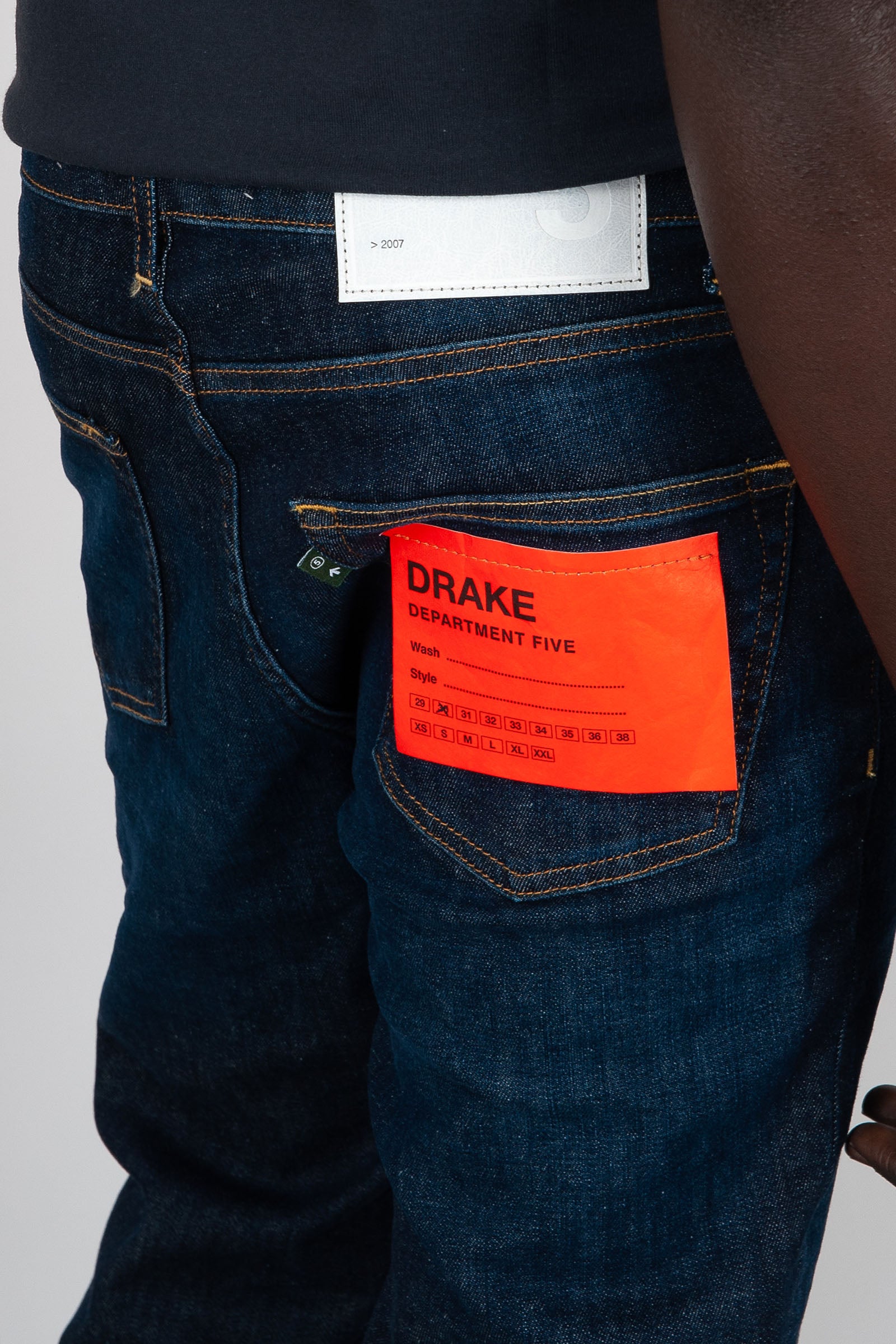 Department Five Jeans Drake Denim Blu Scuro - 5