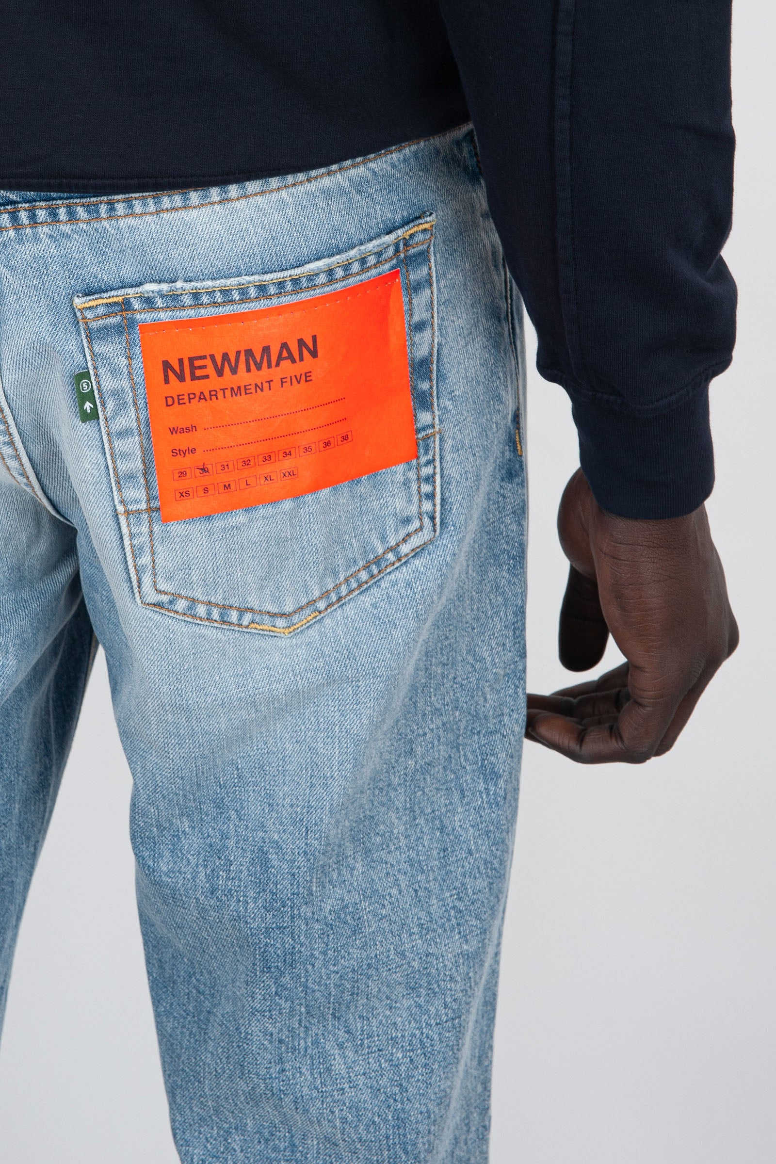 Department Five Jeans Newman Denim Blu Chiaro - 4
