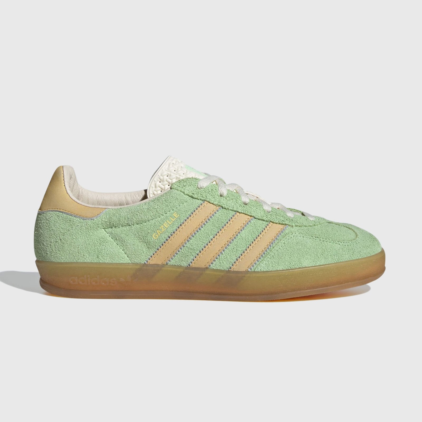 Adidas Originals Sneaker Gazelle Indoor W Light Green Synthetic - 7