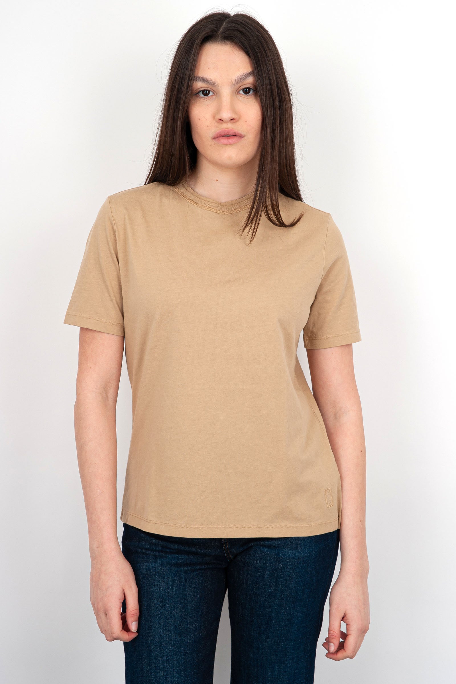 Grifoni T-Shirt Box Cotone Sabbia - 1