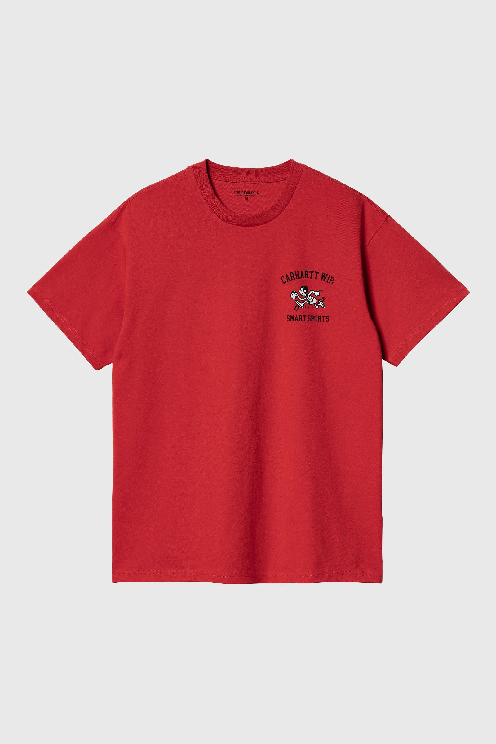 Carhartt WIP T-Shirt S/S Smart Sports Cotone Rosso - 3