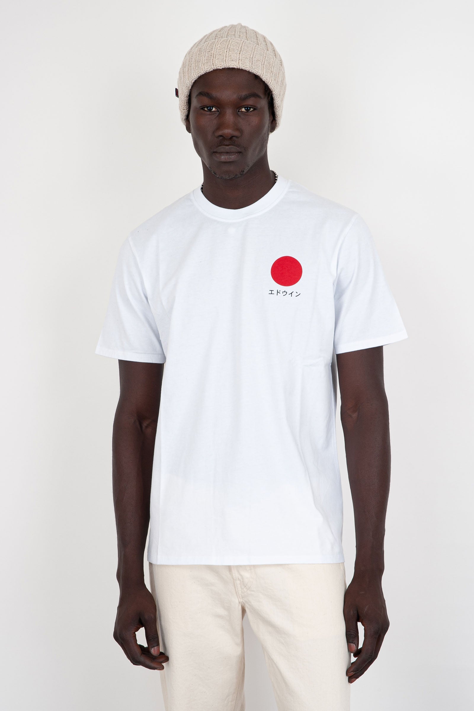 T-Shirt Japanese Sun Bianco Uomo - 2