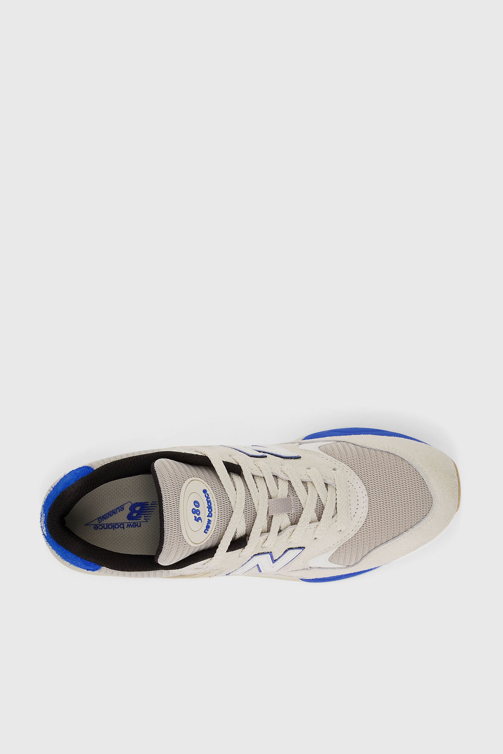 New Balance Sneakers 580 Synthetic Cream/Blue - 3