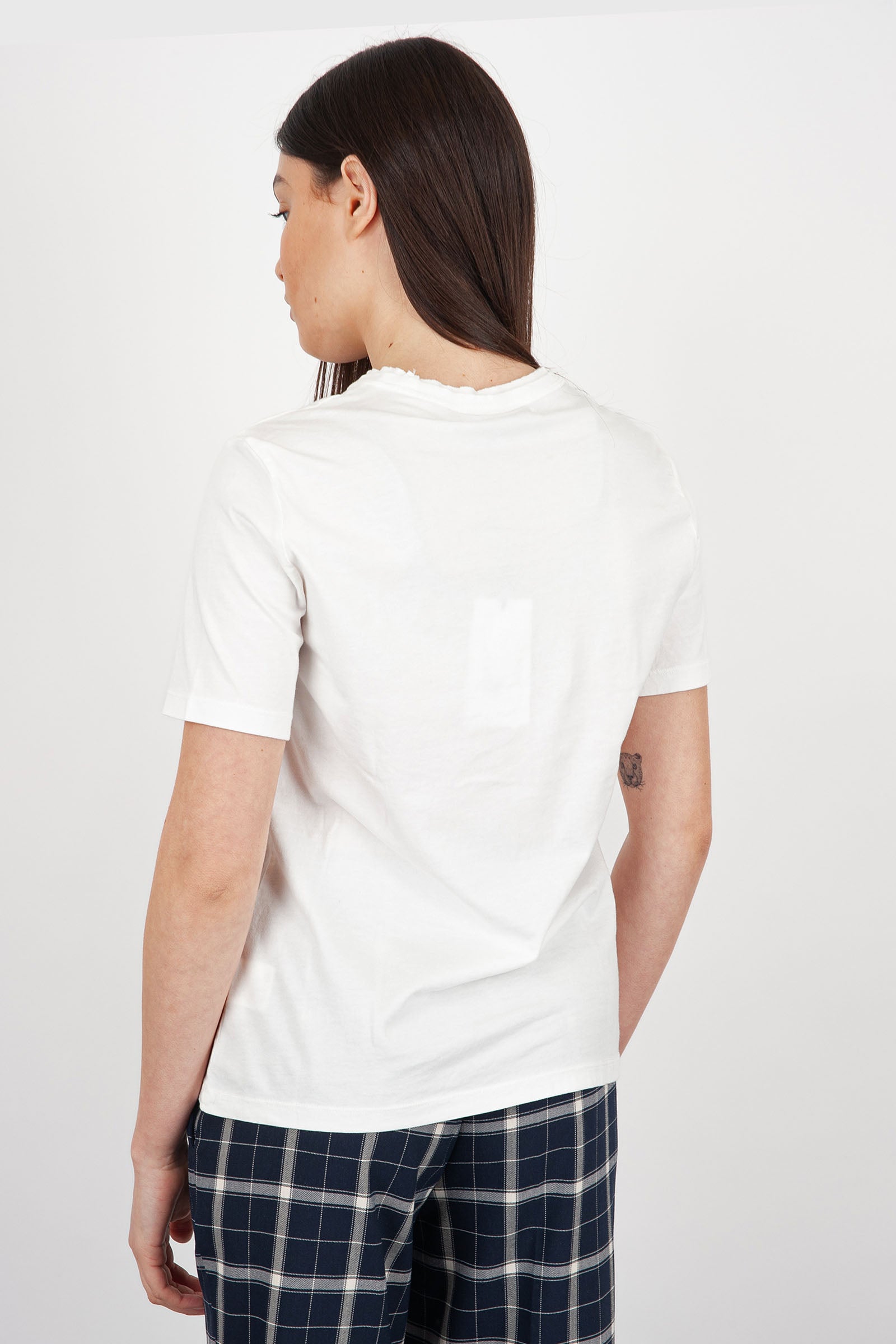 Grifoni T-Shirt Box Cotone Bianco - 4