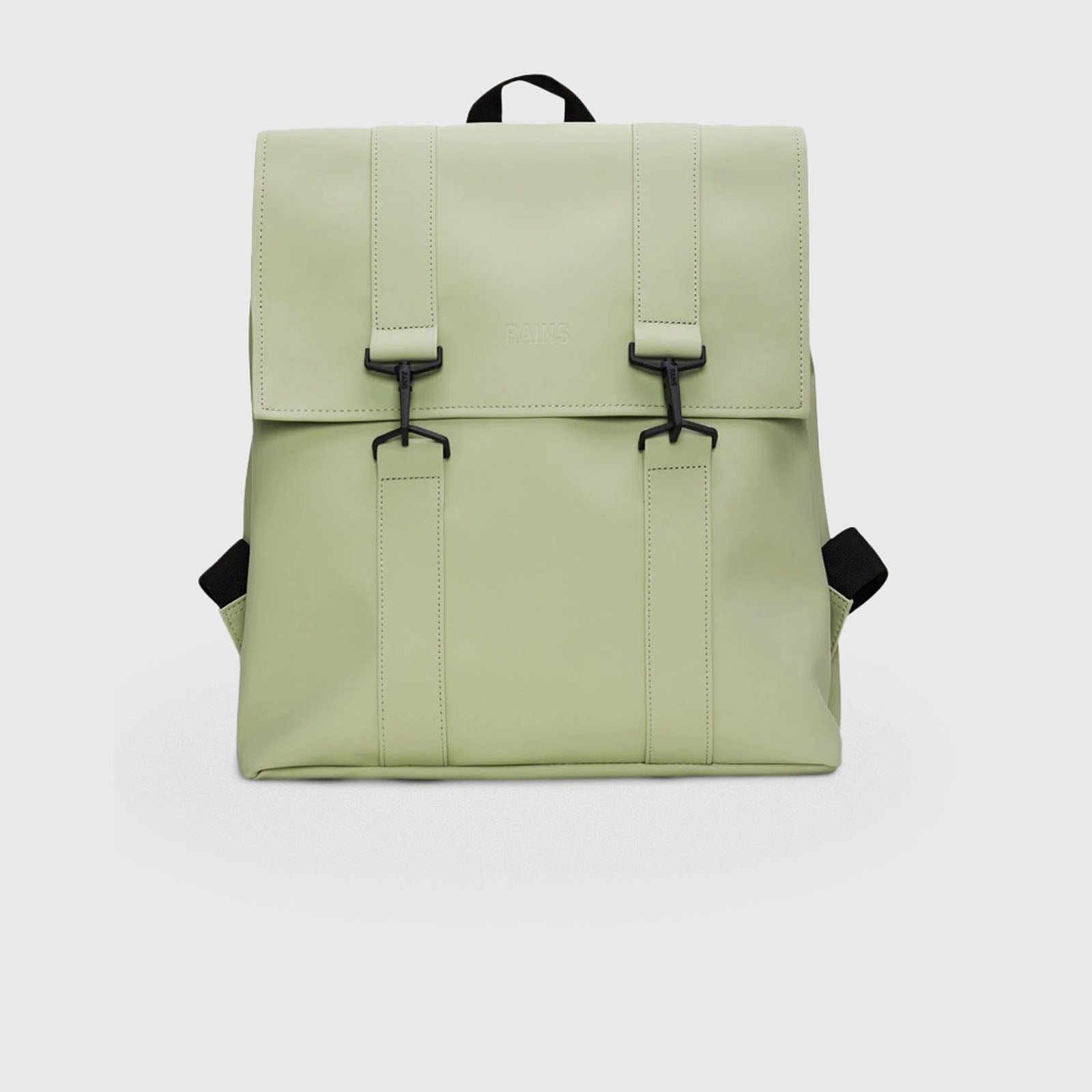 Rains Backpack MSN Bag Synthetic Light Green - 4
