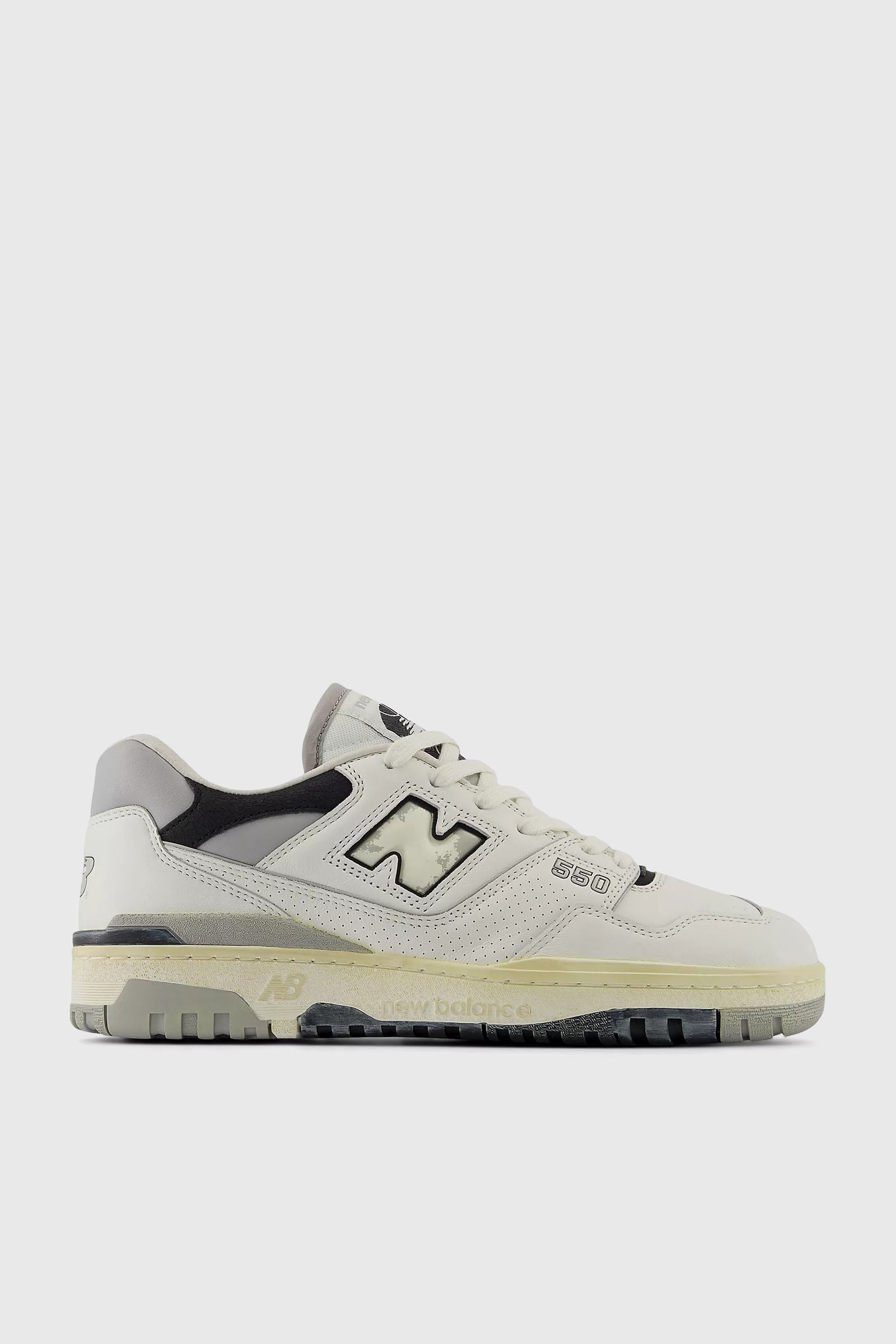 H1 Title: New Balance Sneakers 550 Synthetic White/Grey - 1