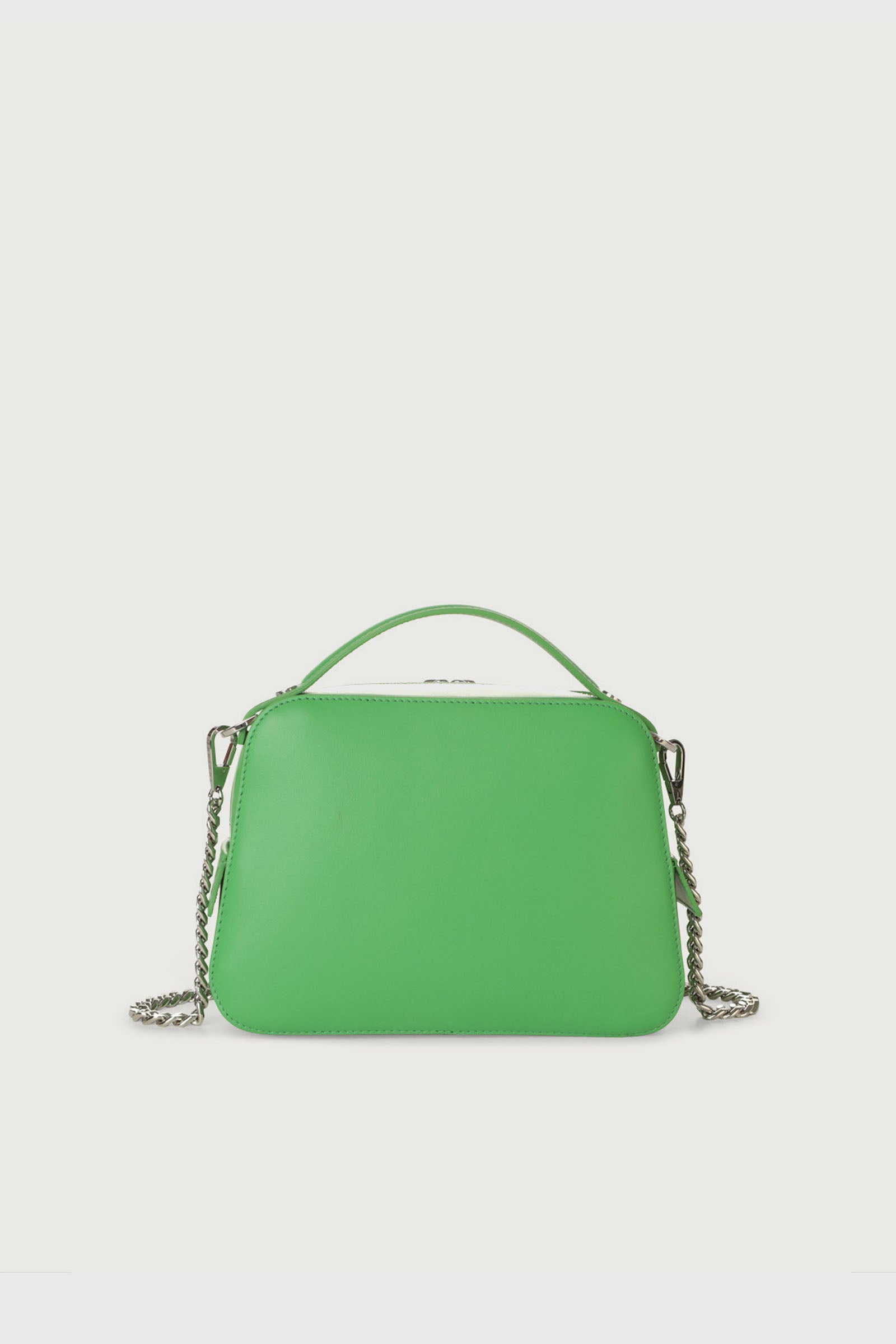 Orciani Mini Chéri Vanity Bag in Mint Green Leather - 3
