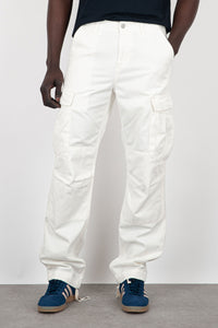 Carhartt WIP Pantalone Regular Cargo Cotone Bianco carhartt wip