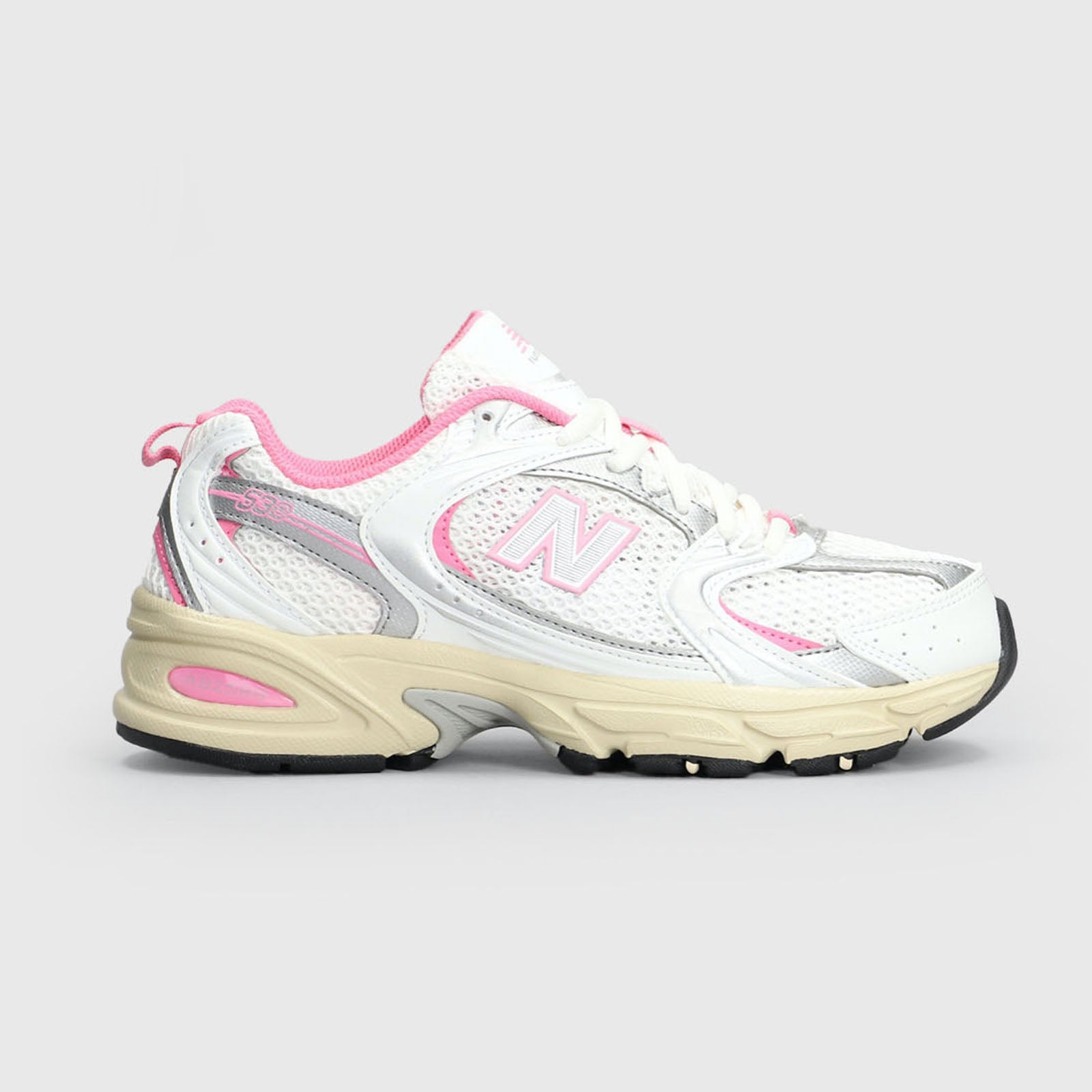 New Balance Sneaker 530 Synthetic White/Pink - 6