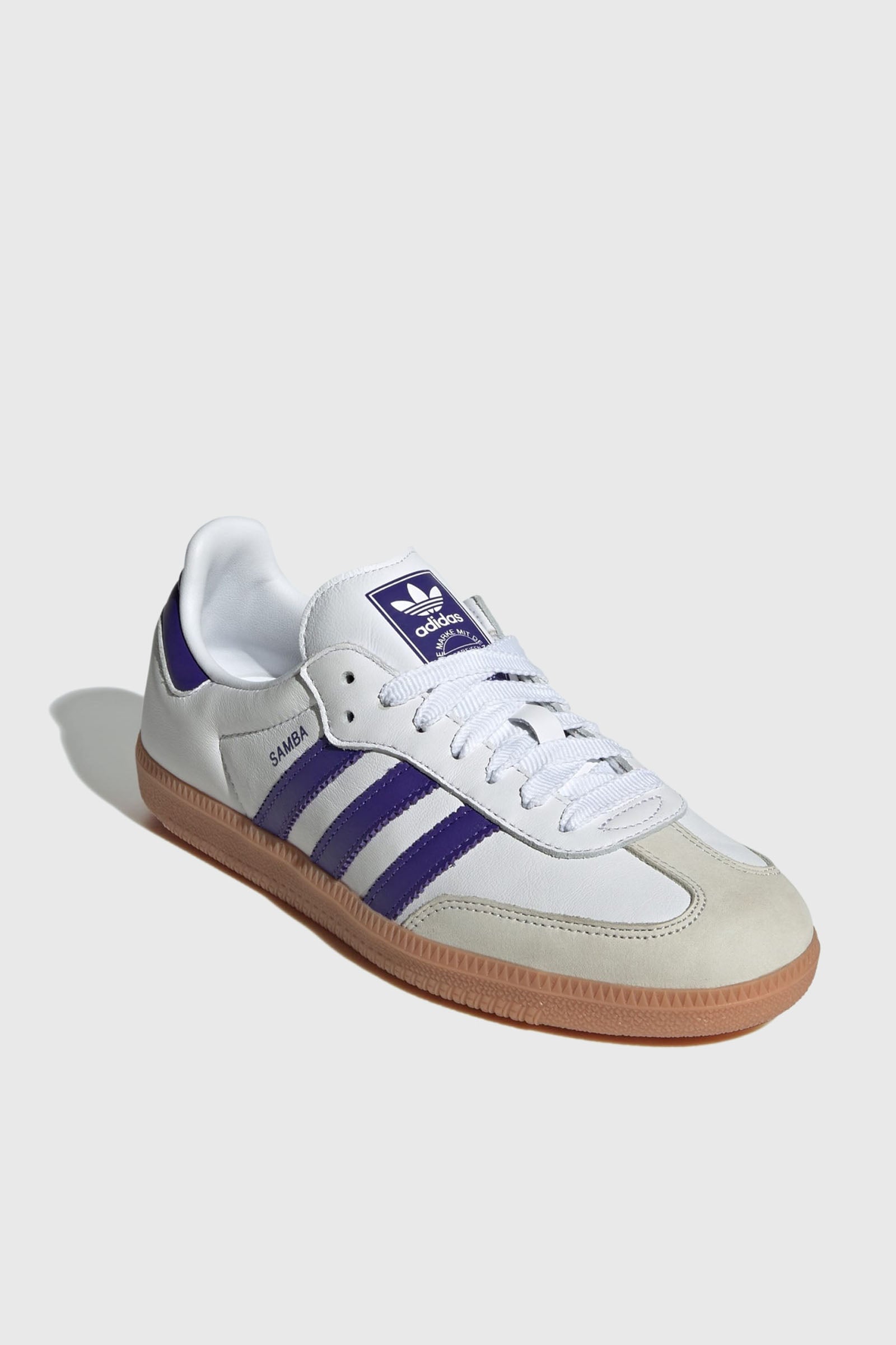 Adidas Originals Sneakers Samba OG Synthetic White/Purple - 6