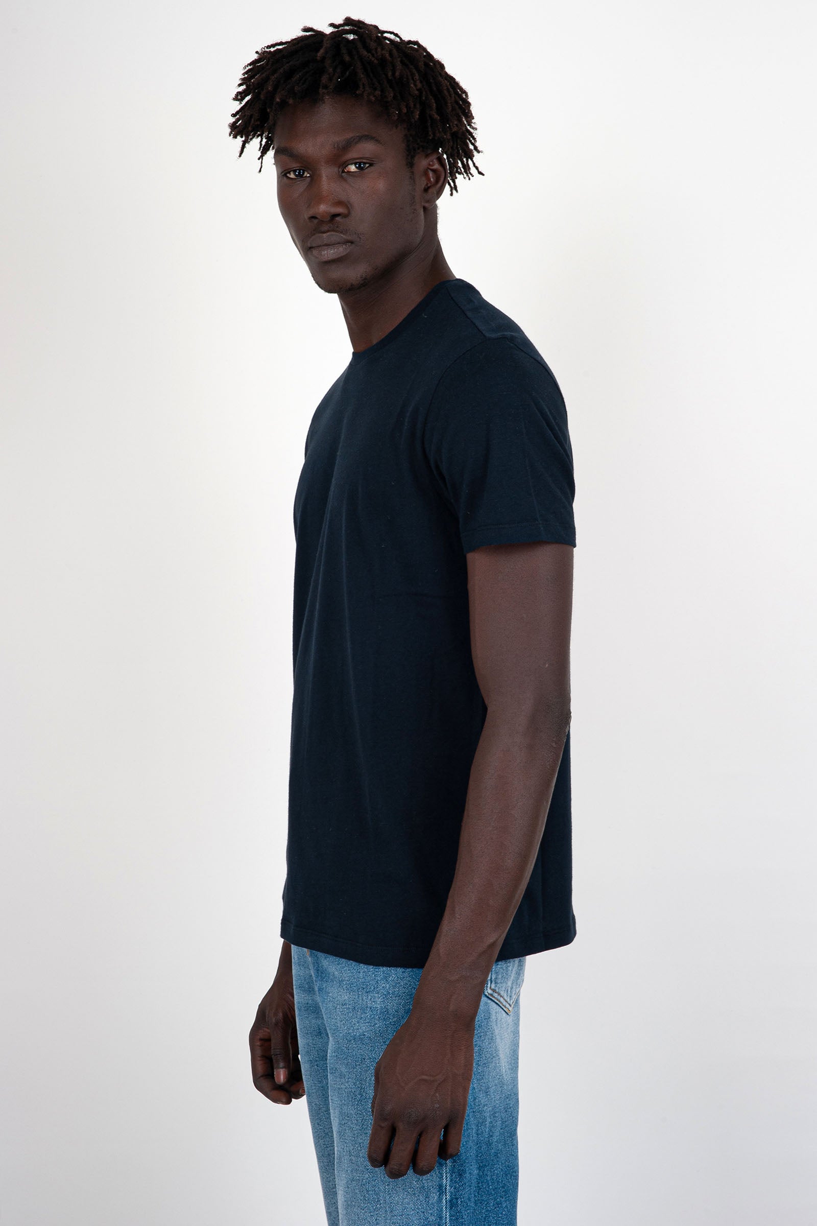 T-Shirt Julien Blu Uomo - 3