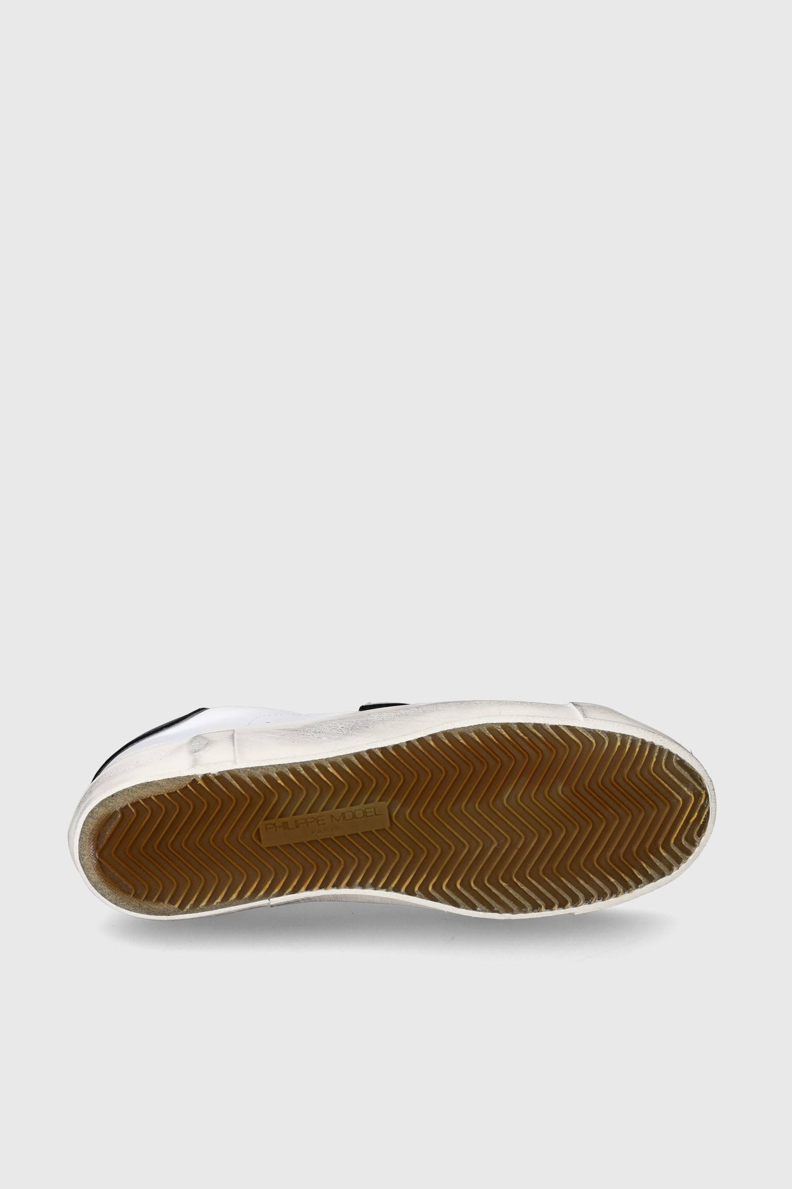 Philippe Model Sneaker PRSX Basic Pelle Bianco/Nero - 5