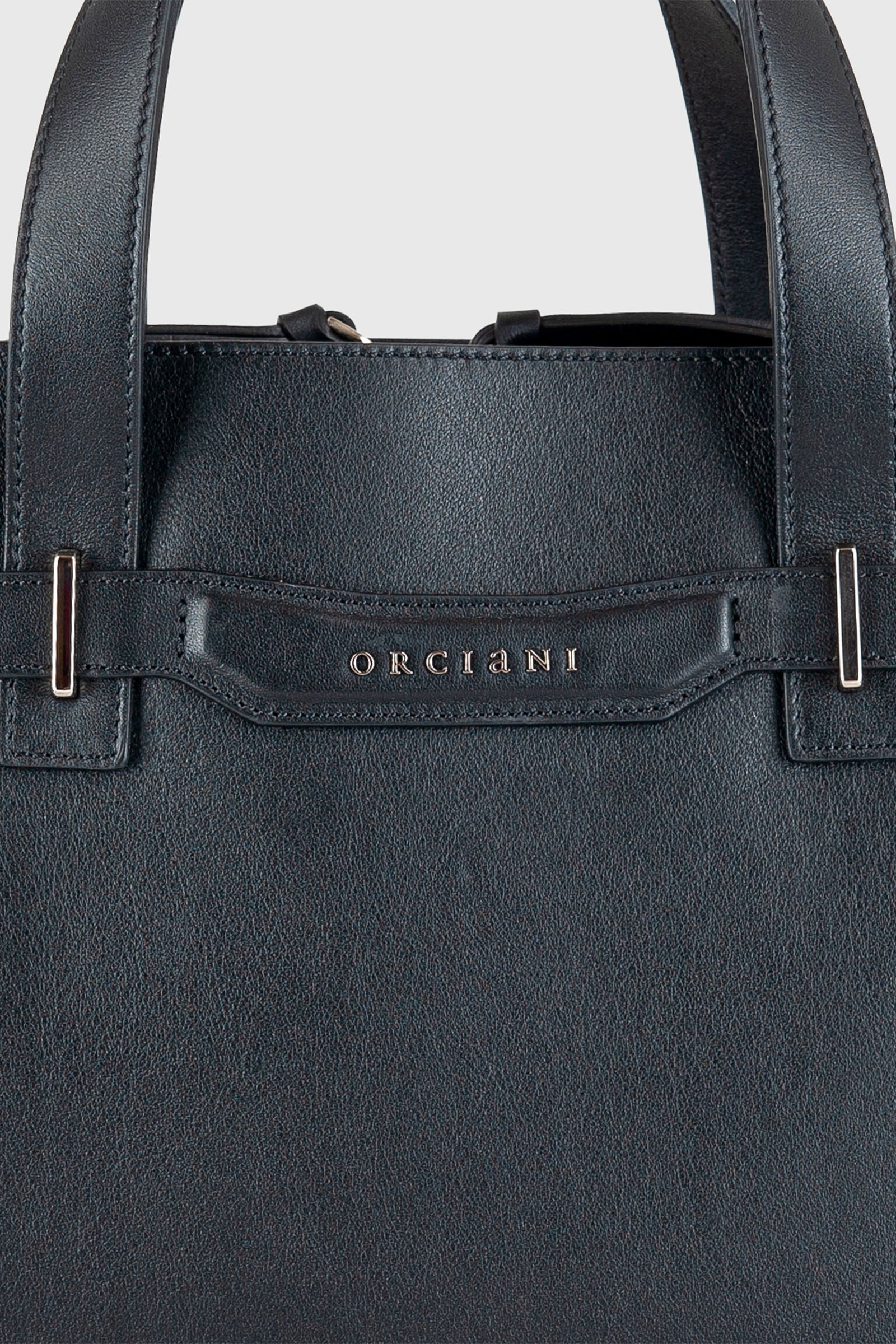 Orciani Leather Bag Black Out Black Woman B02147BLACK - 5